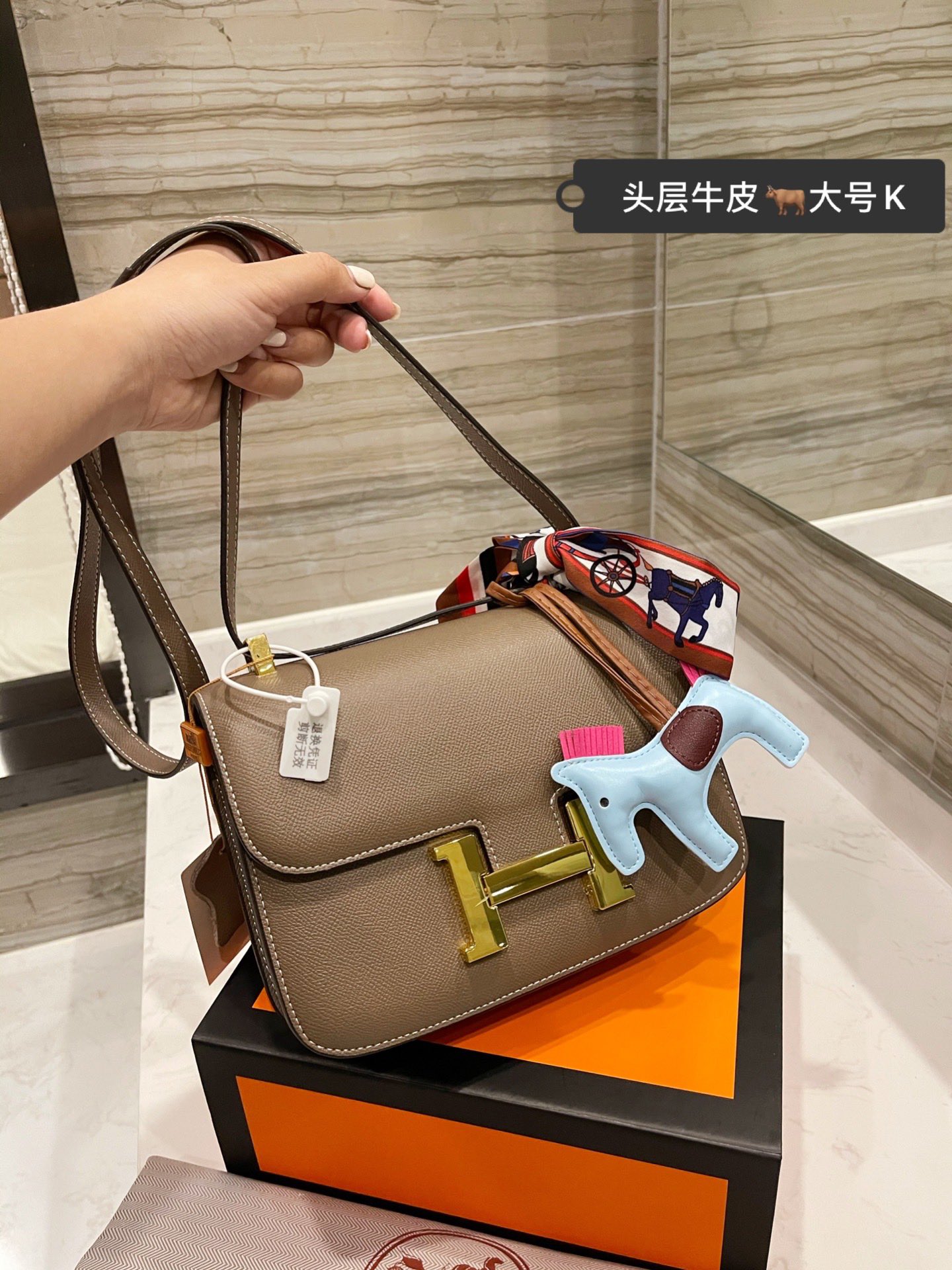 H*ermes Top Bag 24*18CM