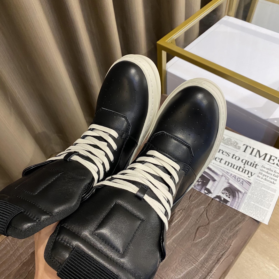 Men Women R*ick O*wens Top Sneaker