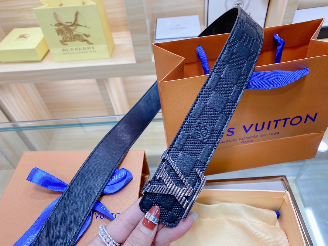 L*uis V*itton Belts Top Version 3.8cm