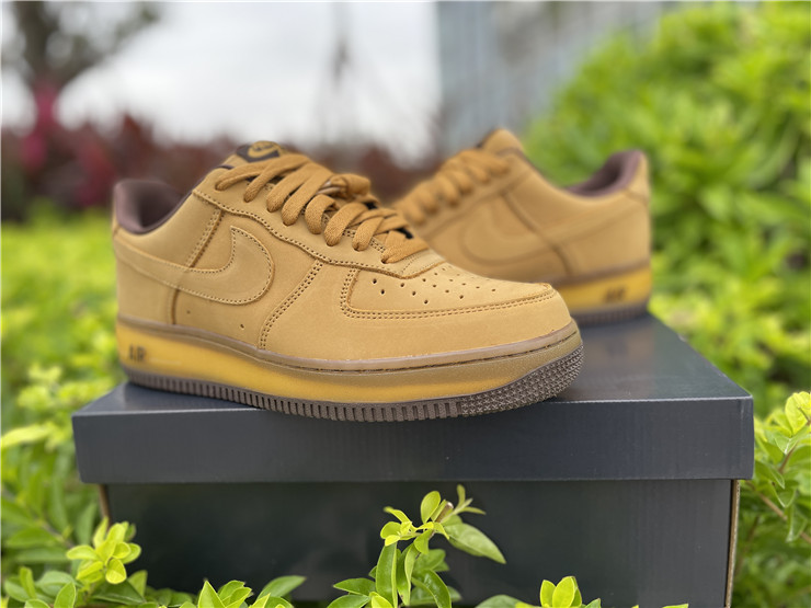 from Nike Air Force 1 Wheat Mocha DC7504-700