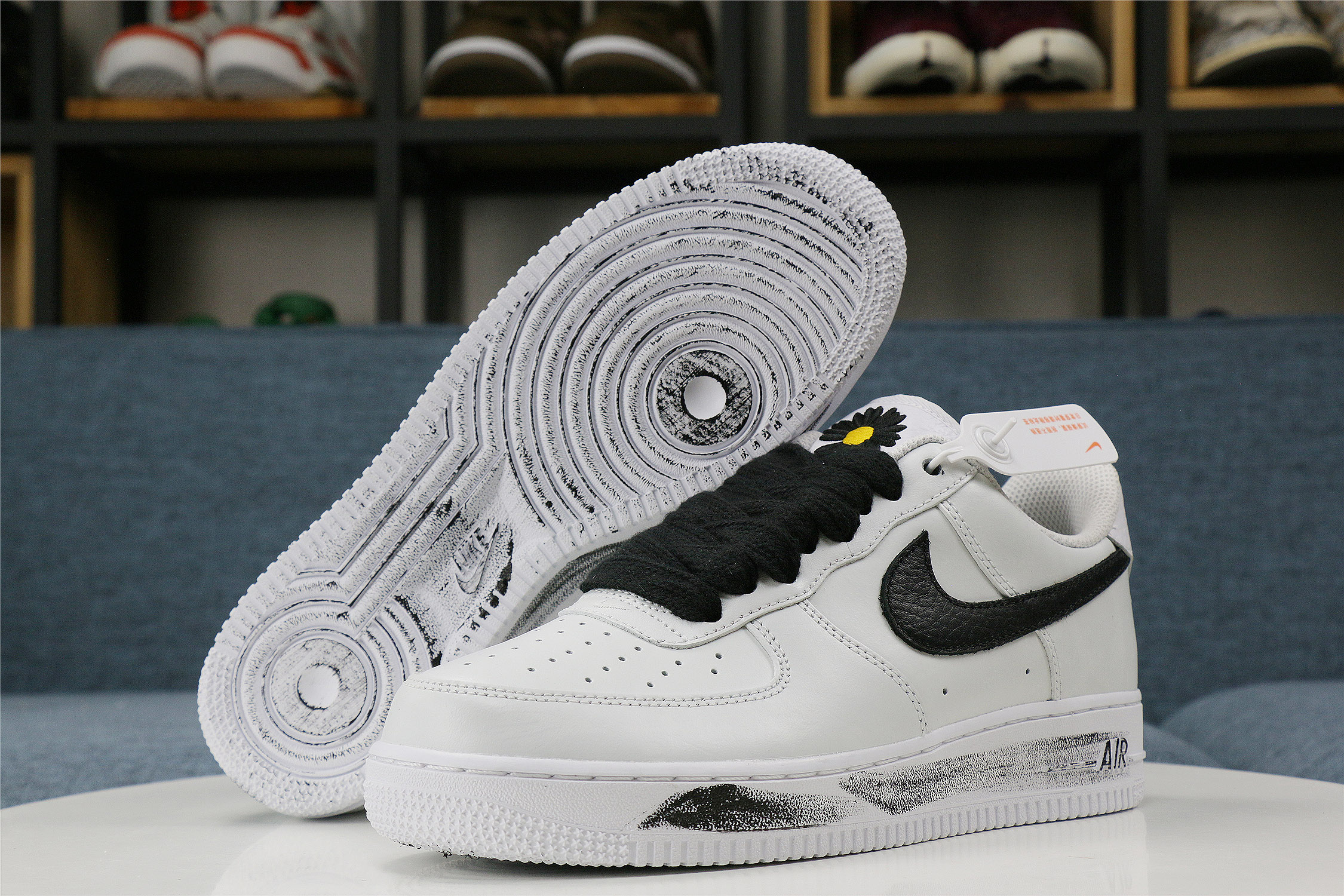 from PEACEMINUSONE x Nike Air Force 1 “Para-Noise 2.0”