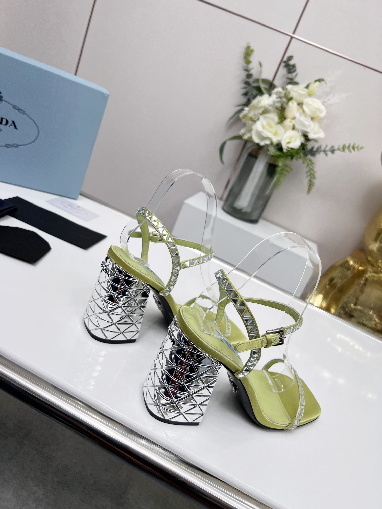 Women P*rada Top Sandals