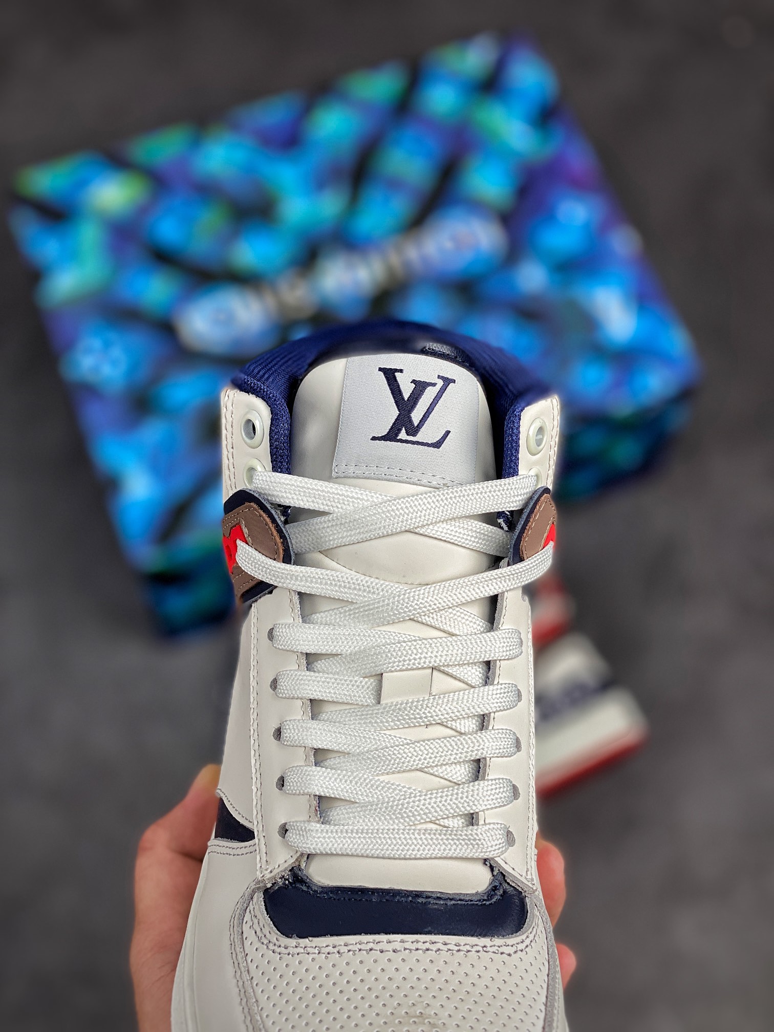Men L*ouis V*uitton Top Sneaker