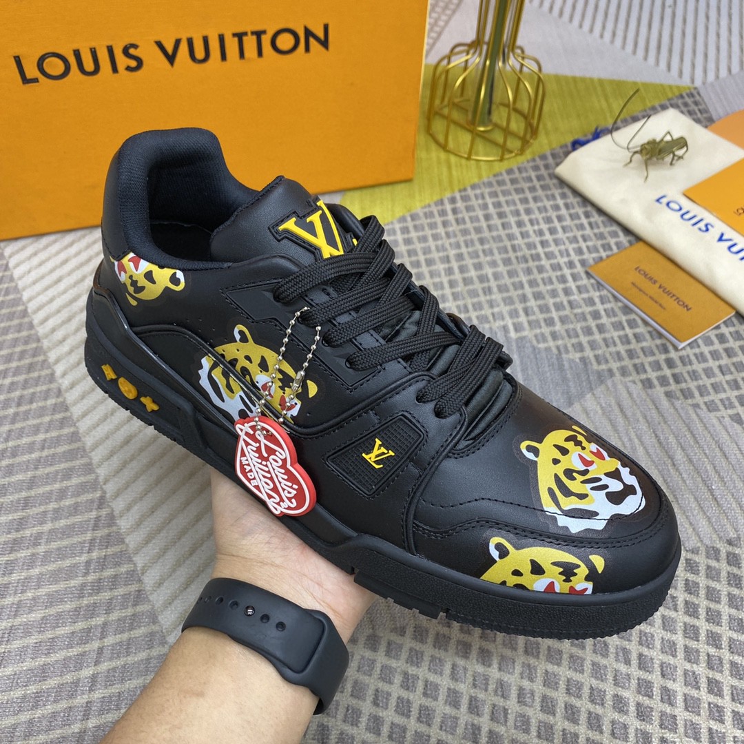 Men Women L*ouis V*uitton Top Sneakers