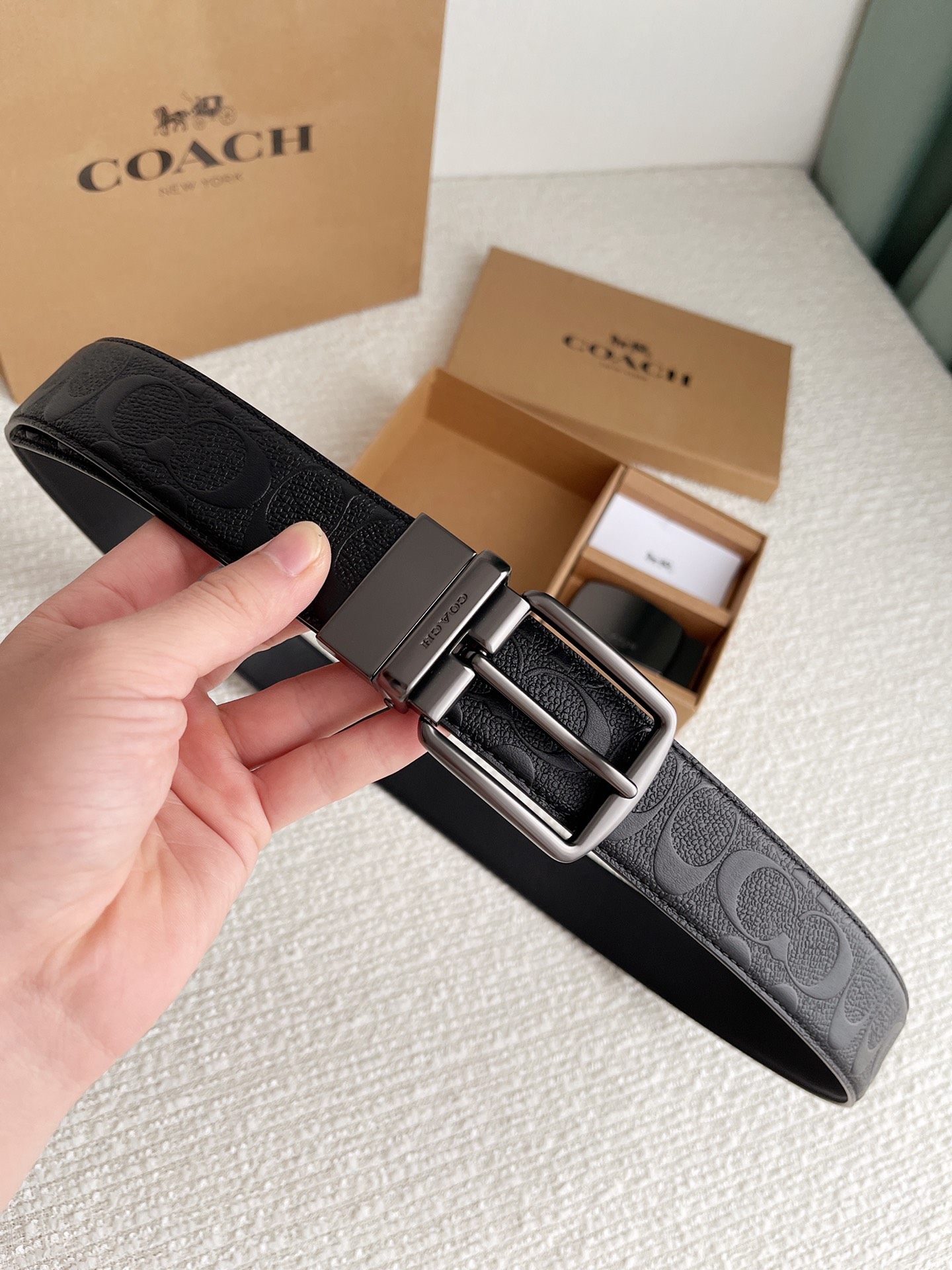 C*oach Belts Top Quality 37MM