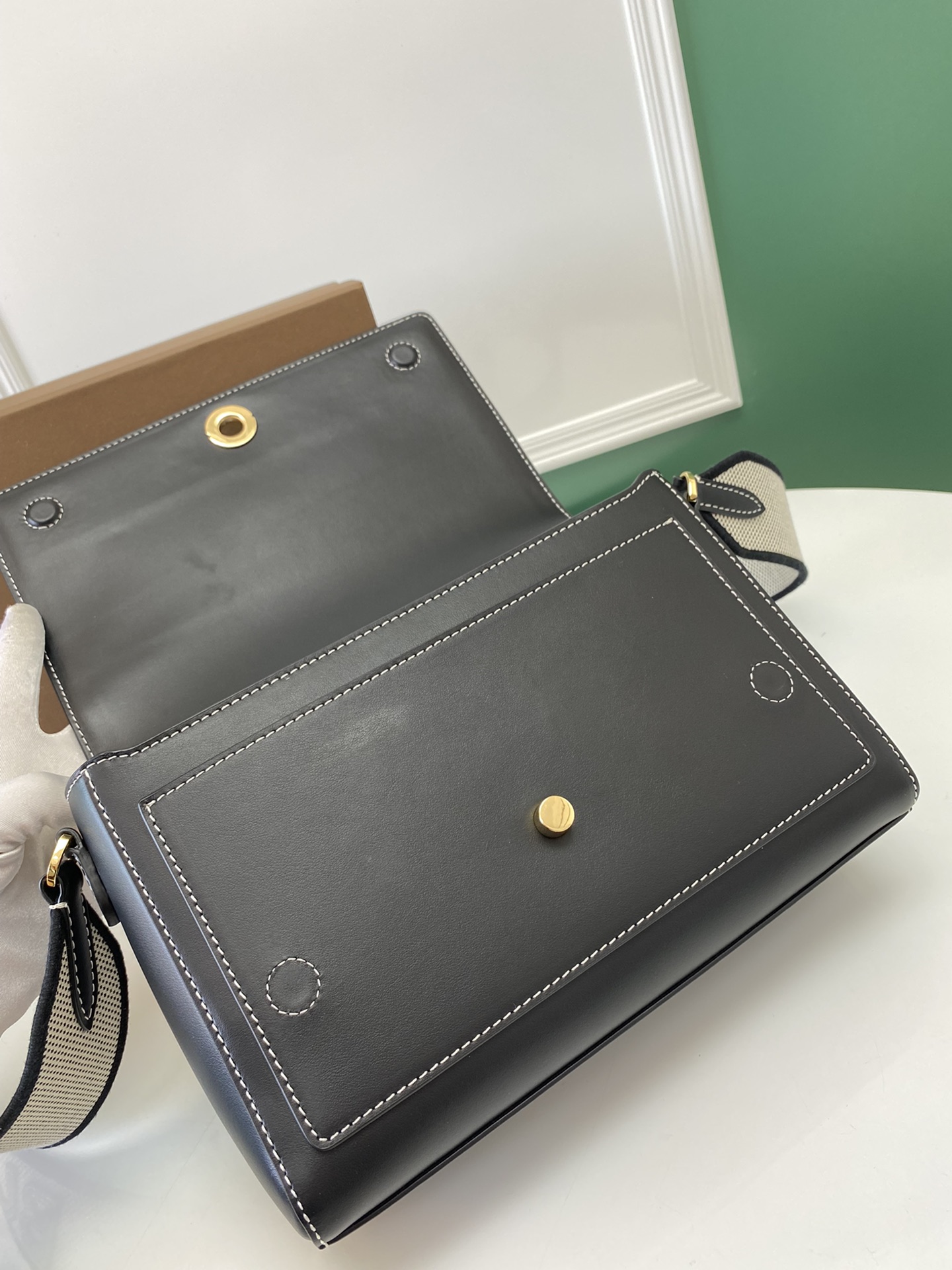 B*urberry Bag Top Quality 25*8.5*18CM