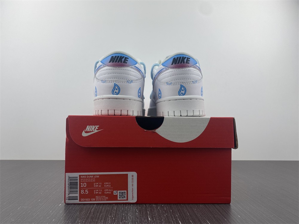 from Nike Dunk Low TRIPLE WHITE DD1503-109