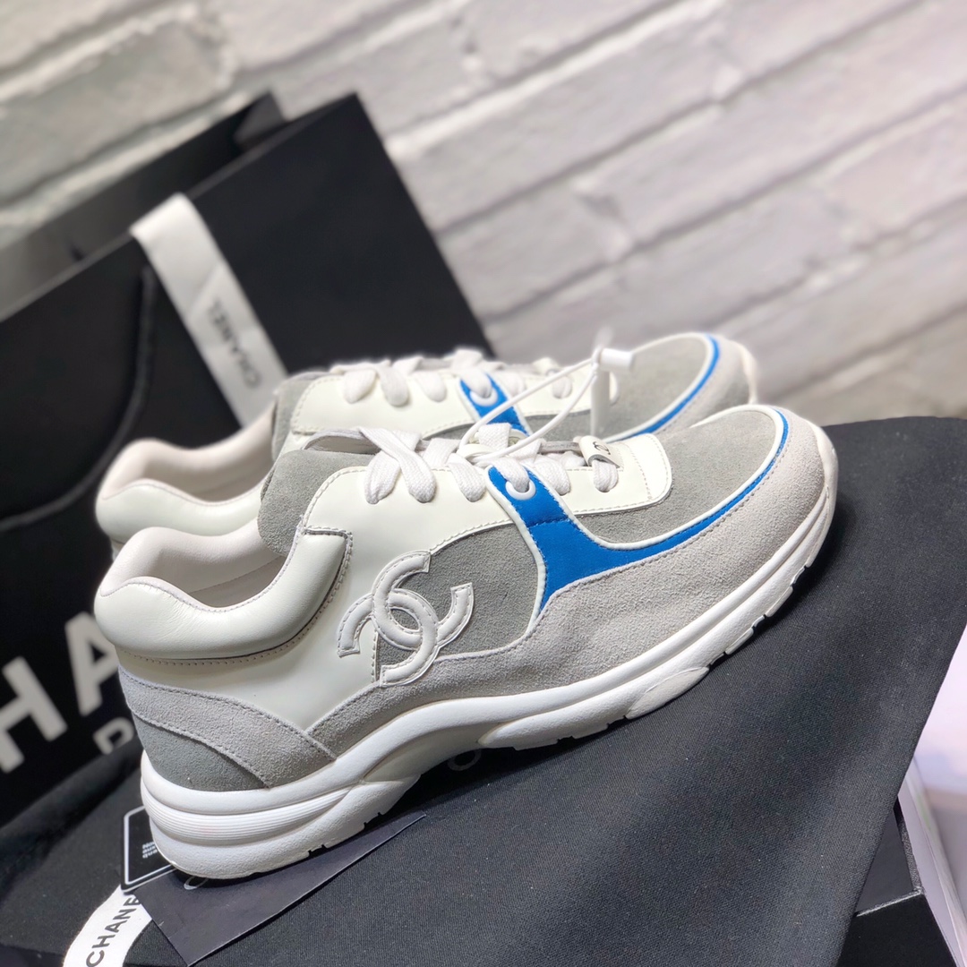Men Women C*hanel Top Sneaker