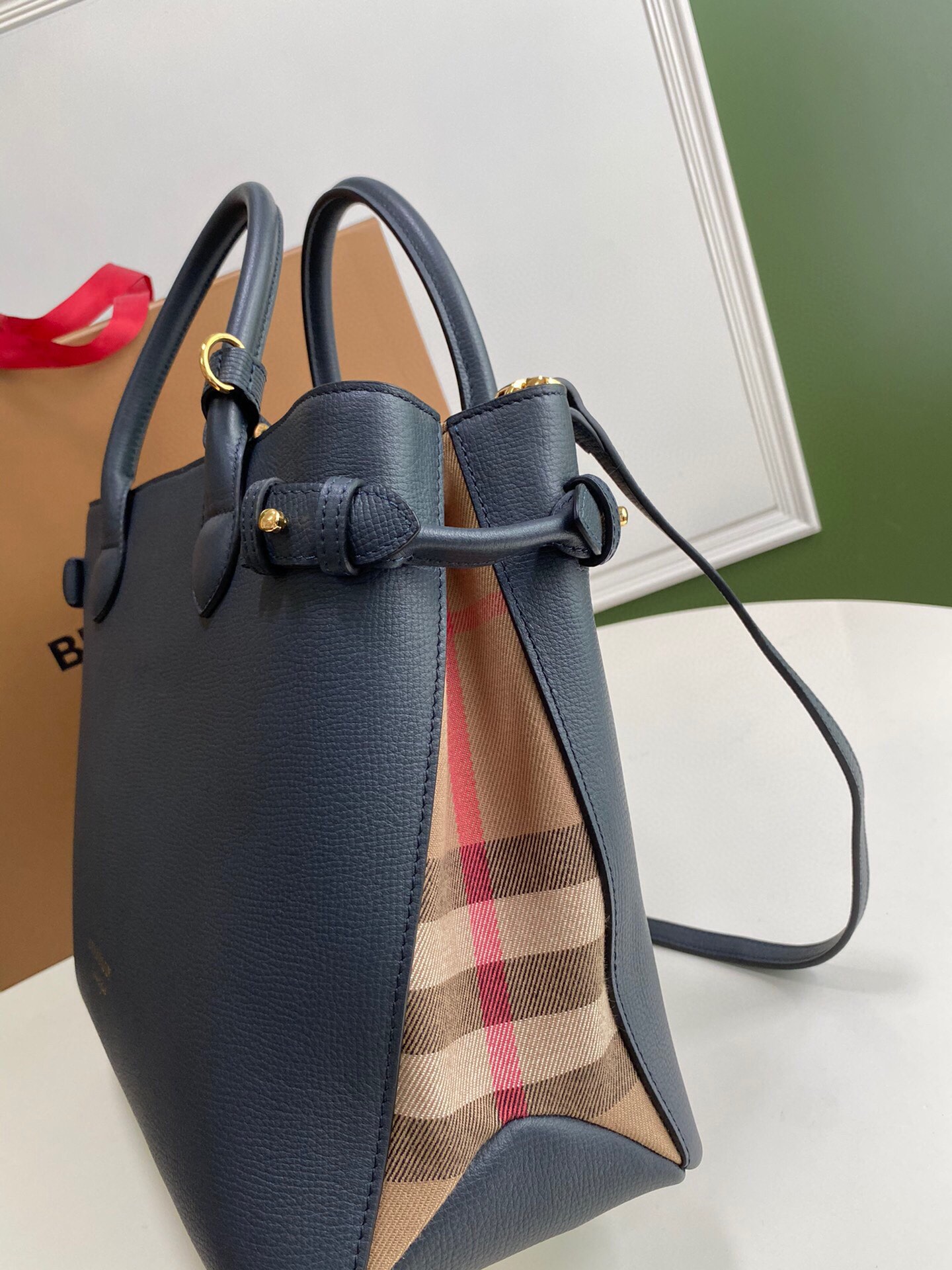 B*urberry Bag Top Quality 34 x 16 x 25cm