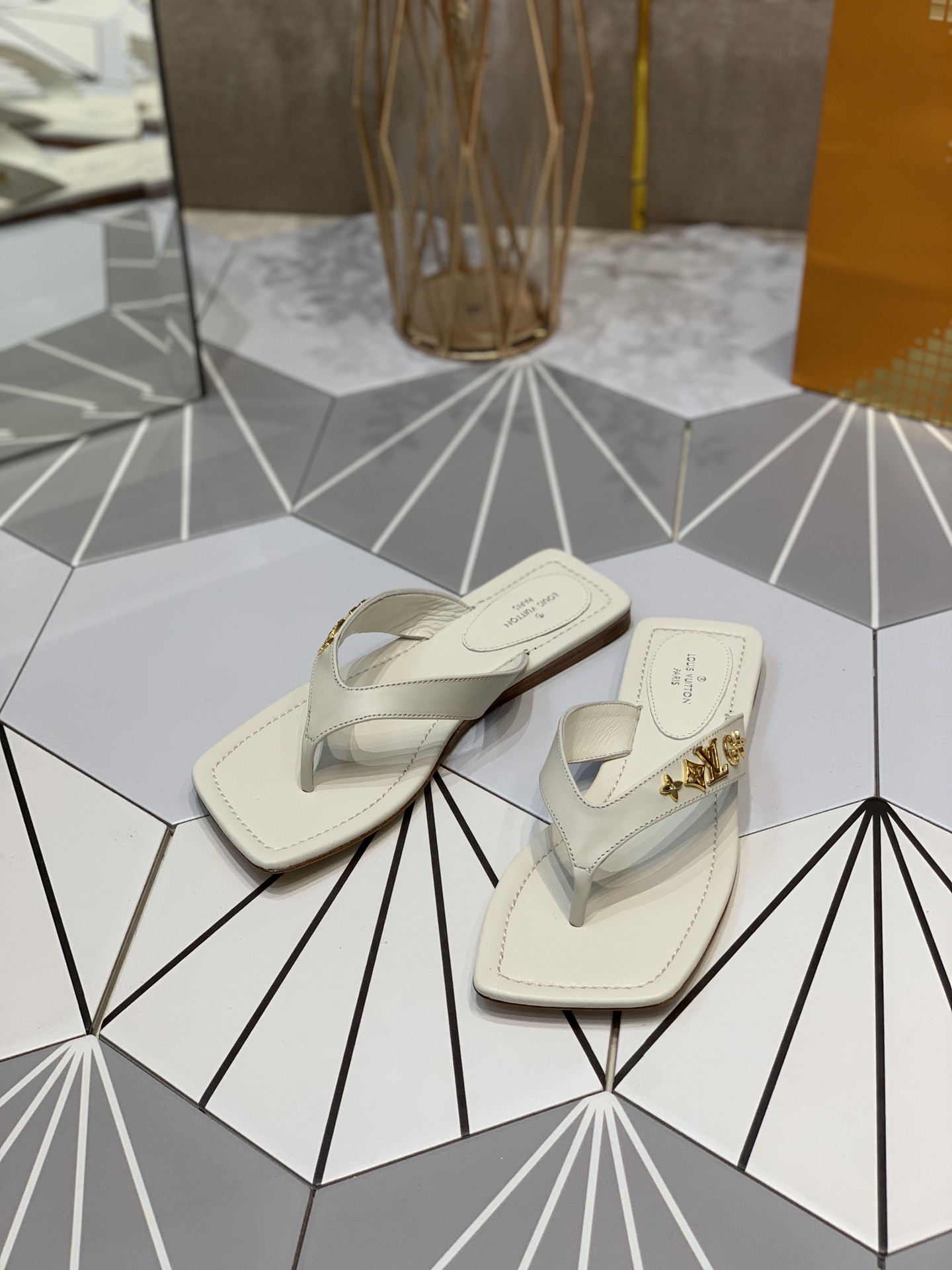 Women L*ouis V*uitton Top Slippers