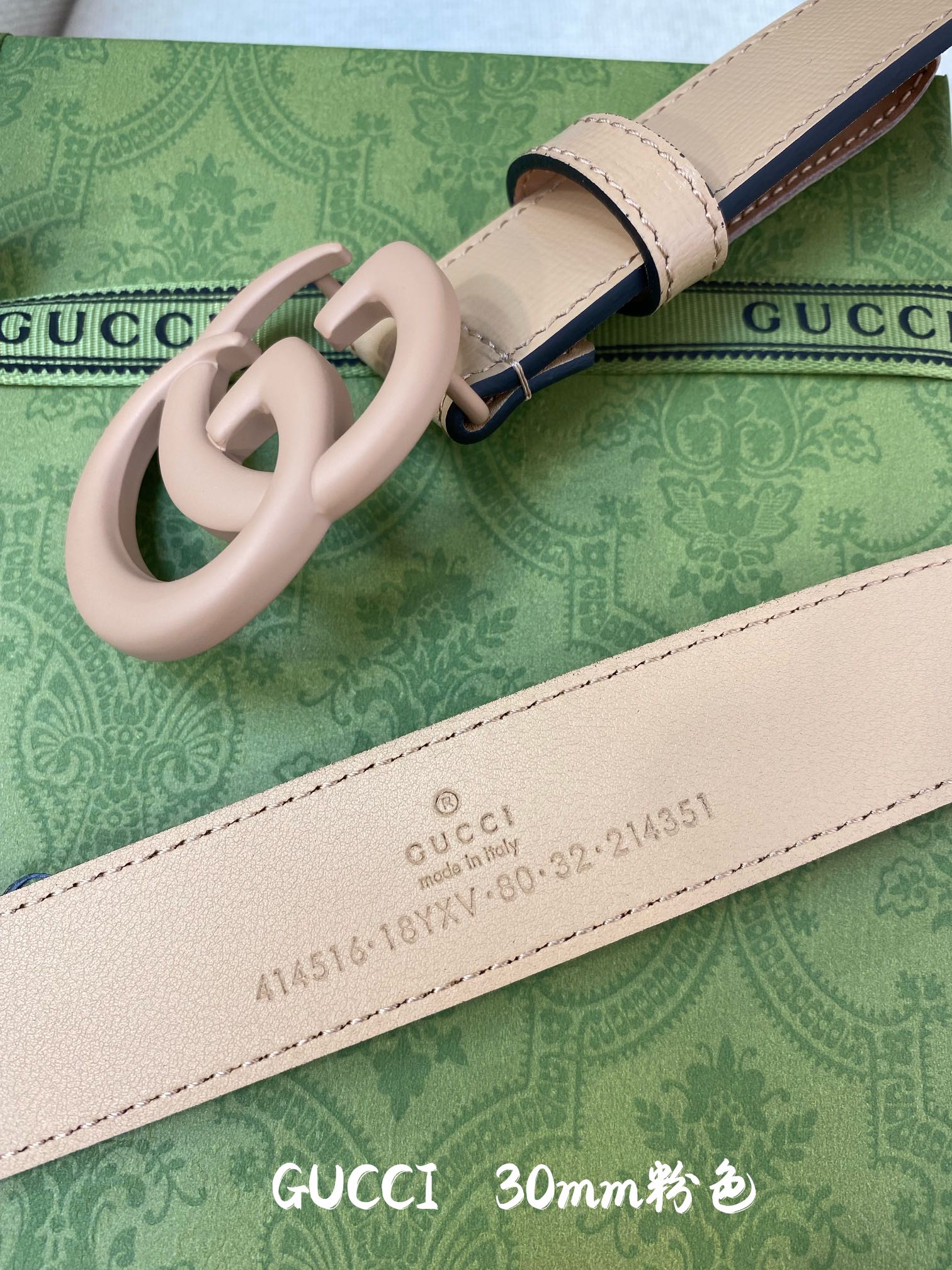 G*ucci Belts Top Quality 30MM