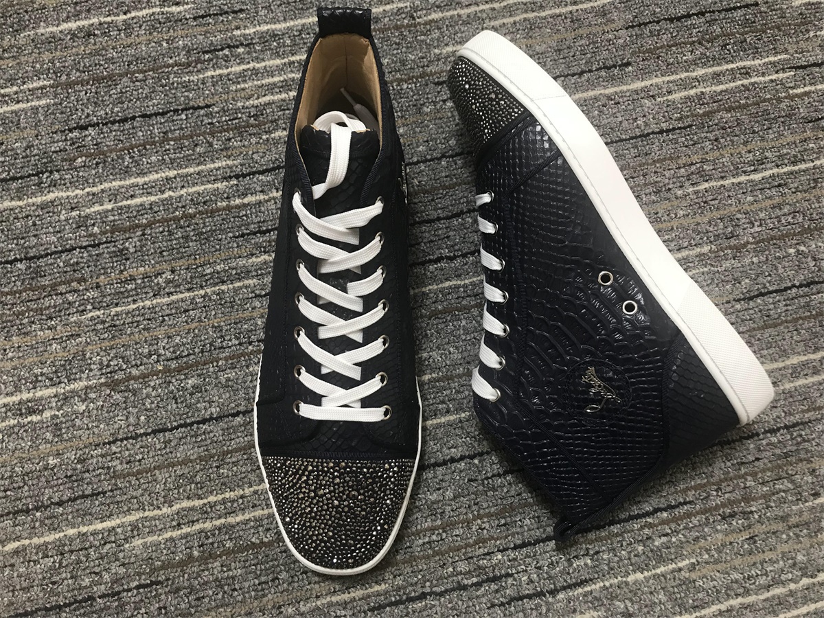 C*ristian L*uboutin Python Sneaker