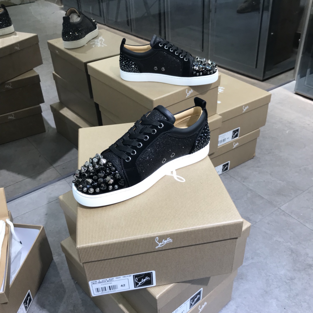 Men Women C*hristian L*ouboutin Top Sneaker