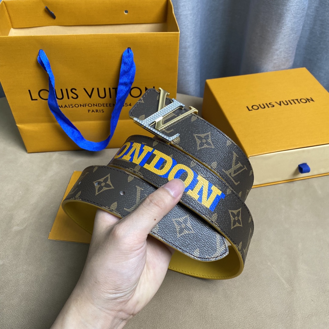 L*ouis V*uitton Belts Top Quality 40MM