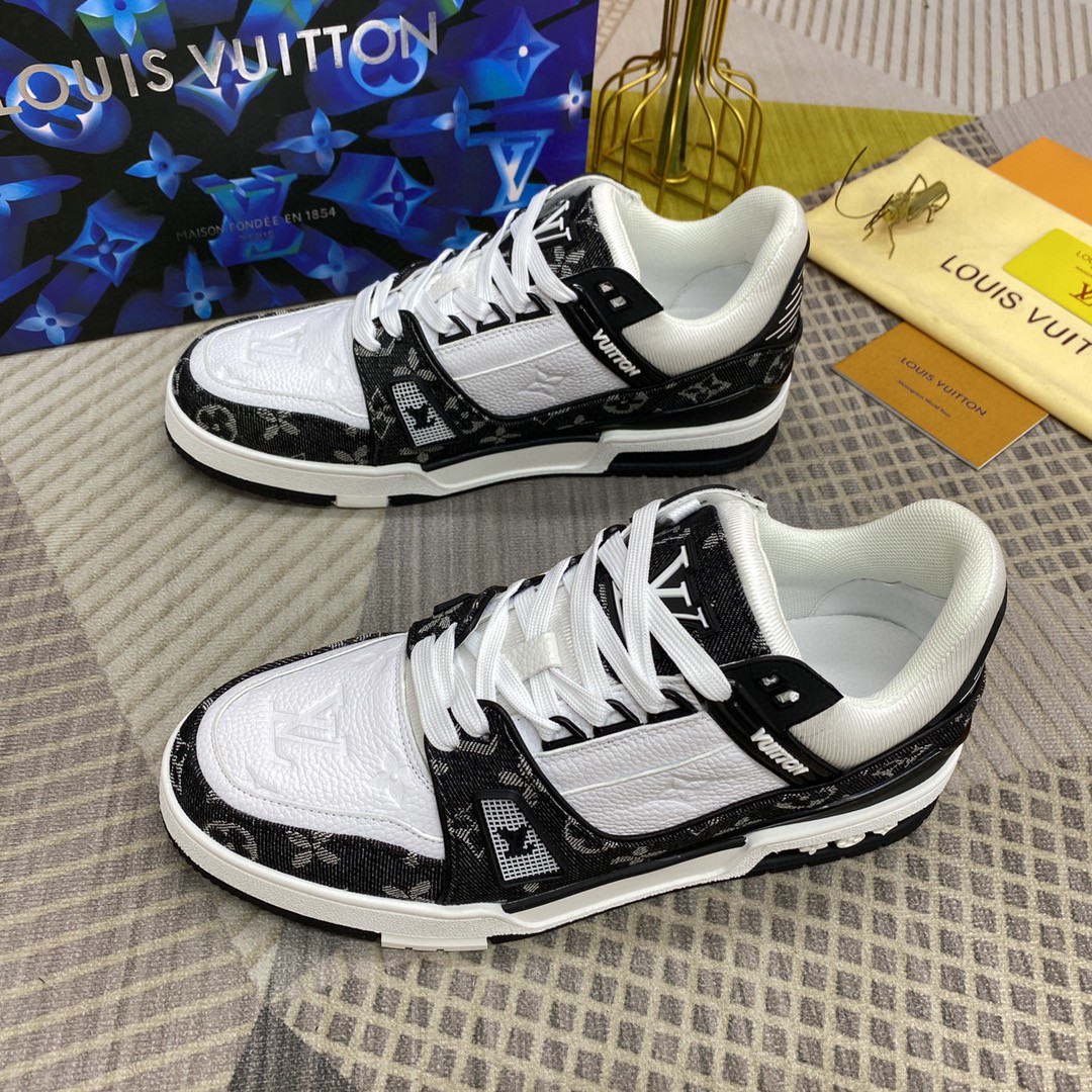 Men L*ouis V*uitton Top Sneakers