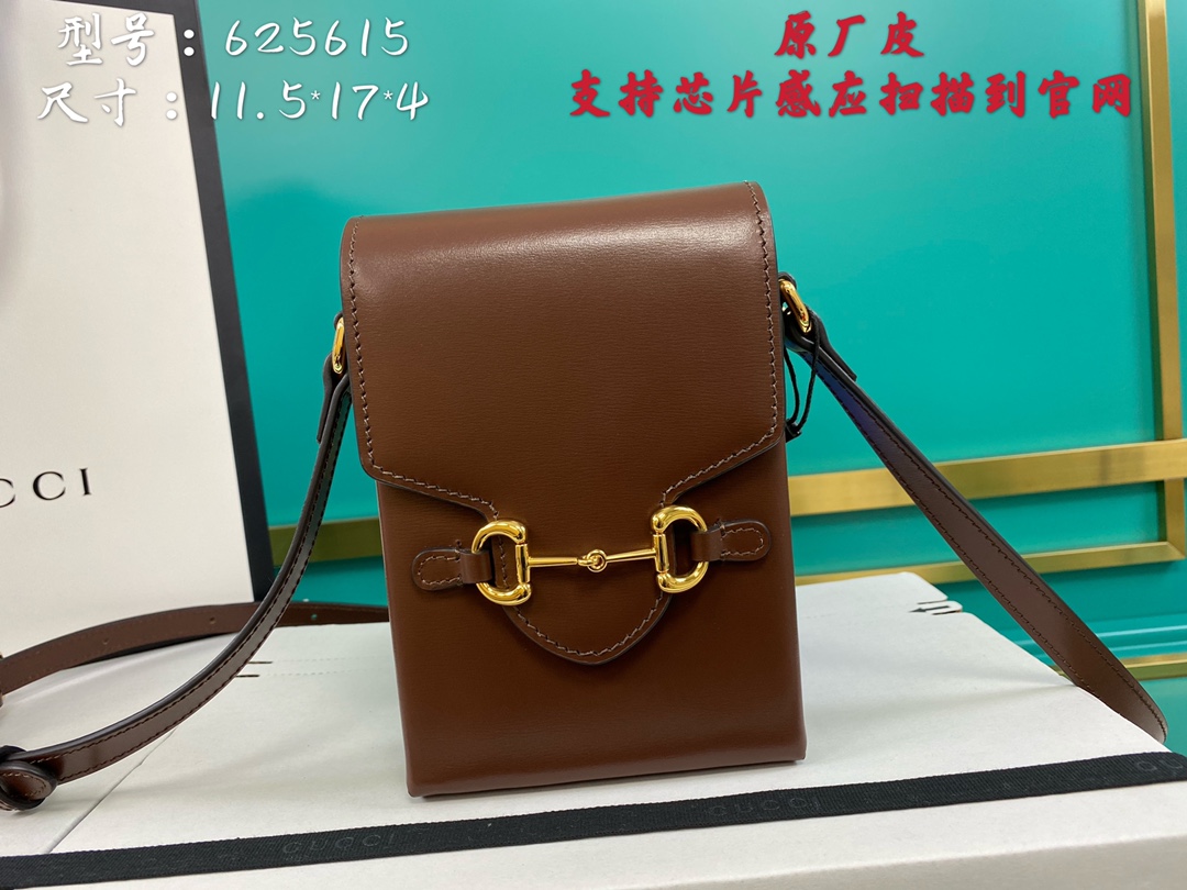 G*ucci Bag Top Quality 11.5*17*4cm