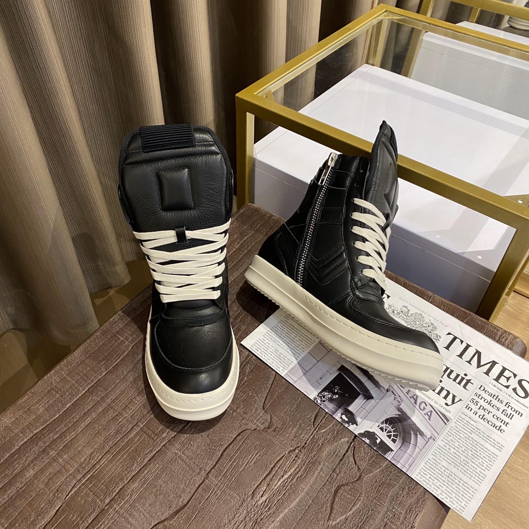 Men Women R*ick O*wens Top Sneaker