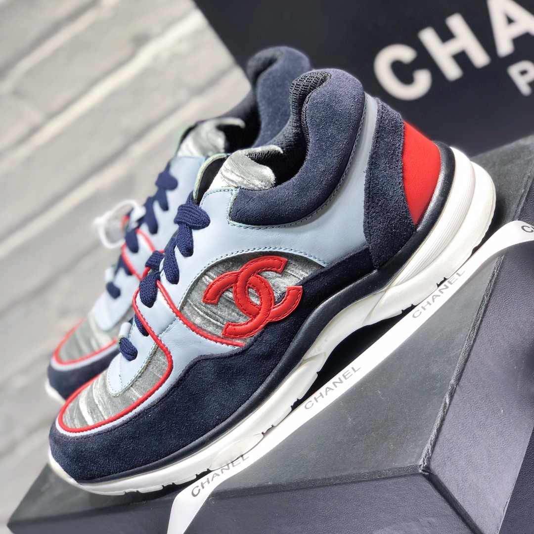 Men Women C*hanel Top Sneaker