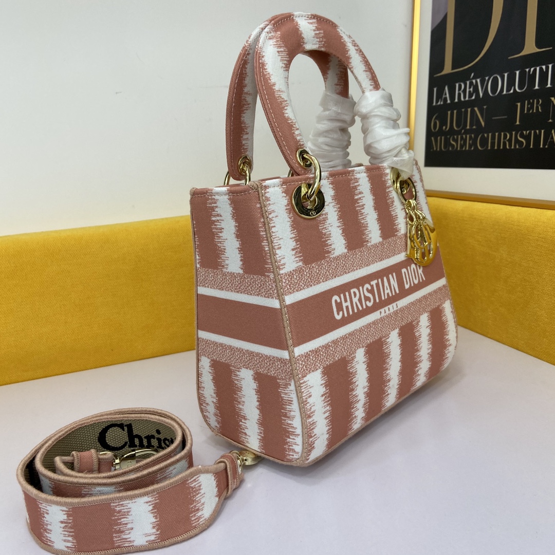 D*ior Top Bag 24*20*11cm