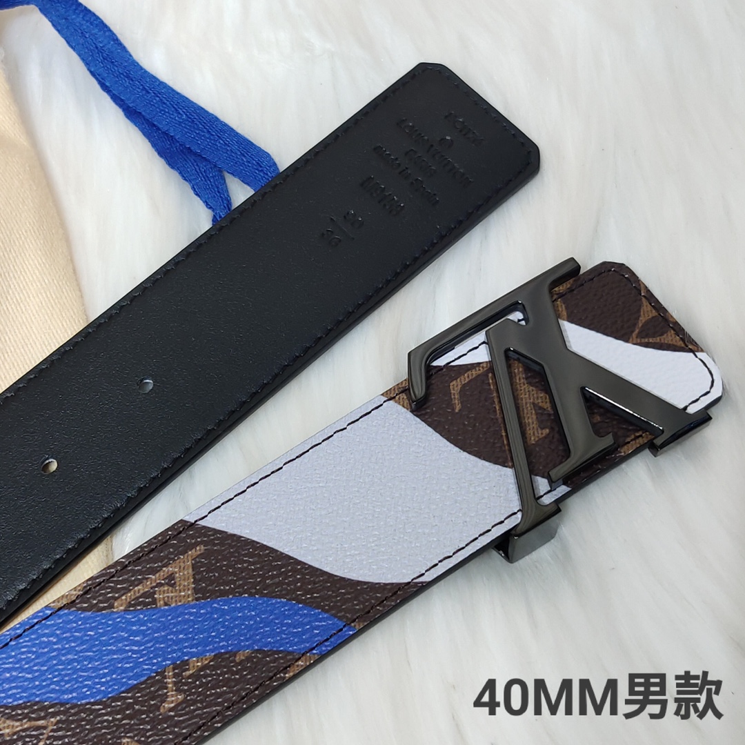 L*ouis V*uitton Belts Top Quality 40MM