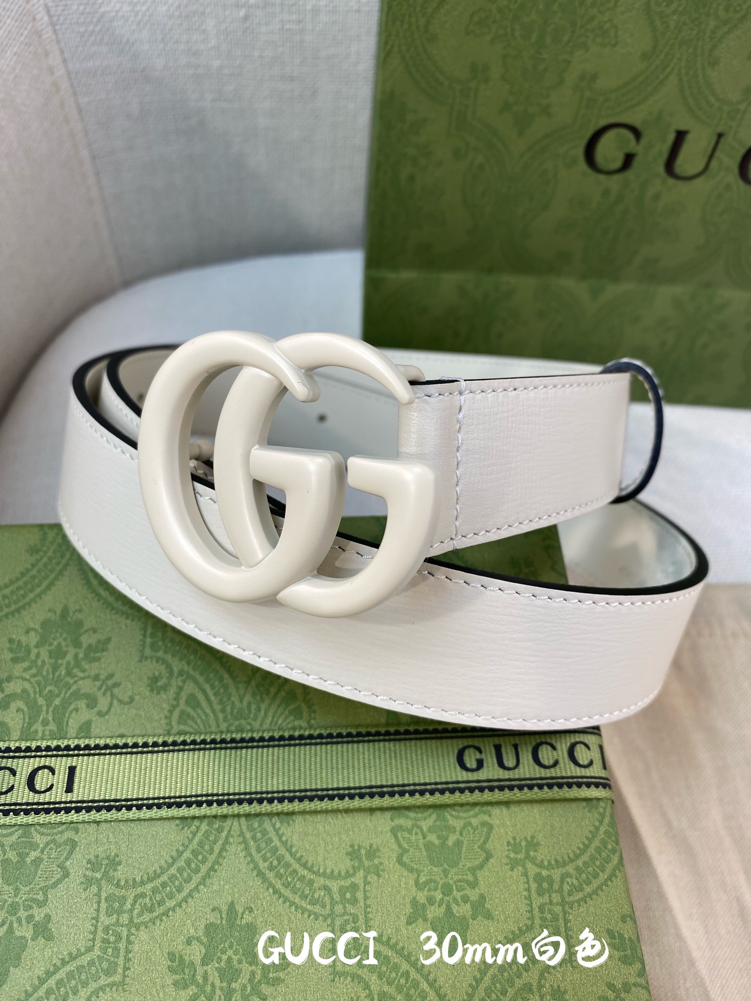 G*ucci Belts Top Quality 30MM