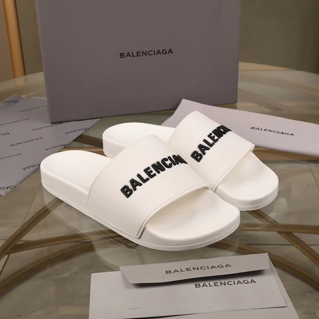 Women Men B*lenciaga Slippers
