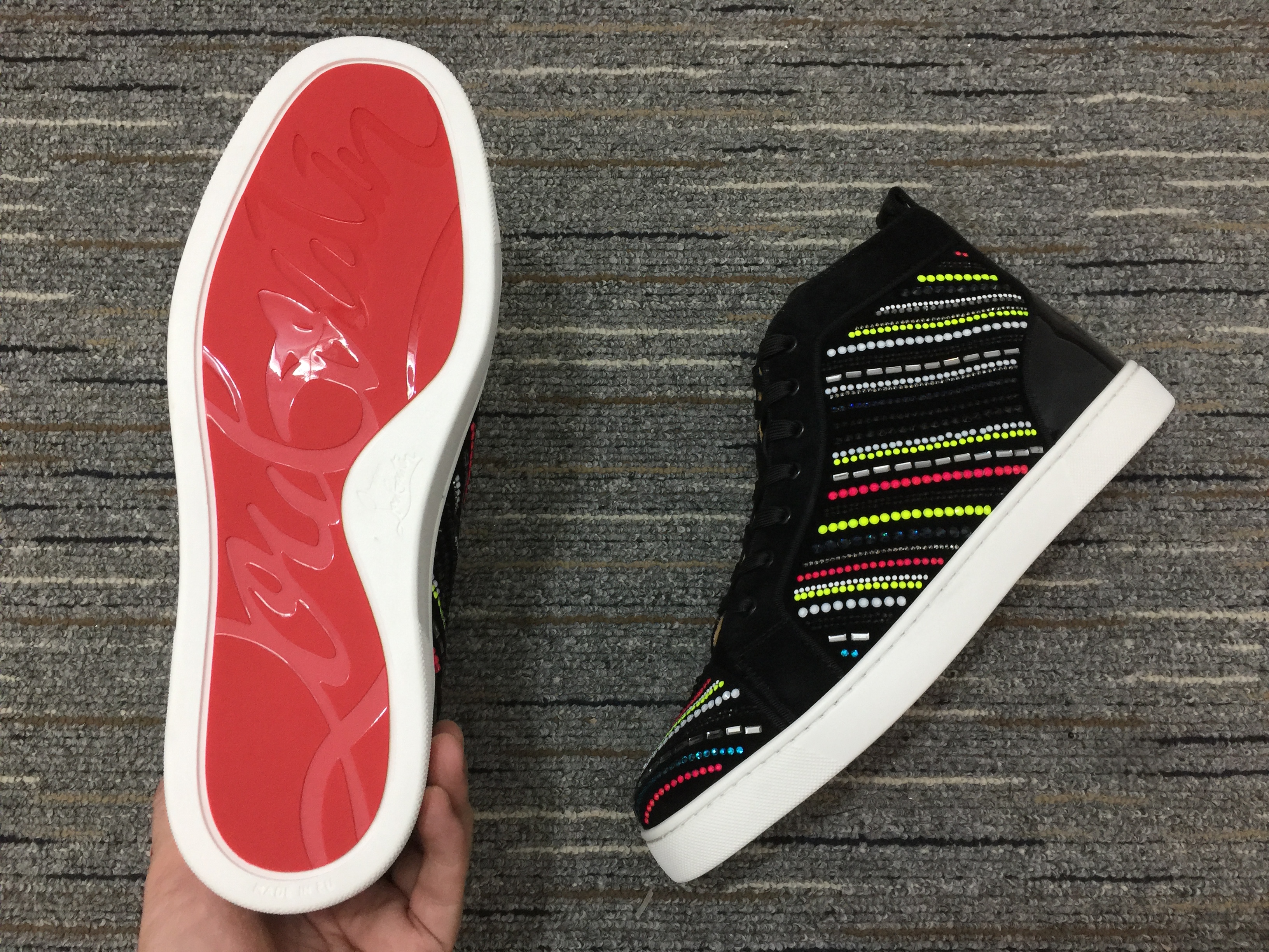 Men C*hristian L*ouboutin Top Sneakers