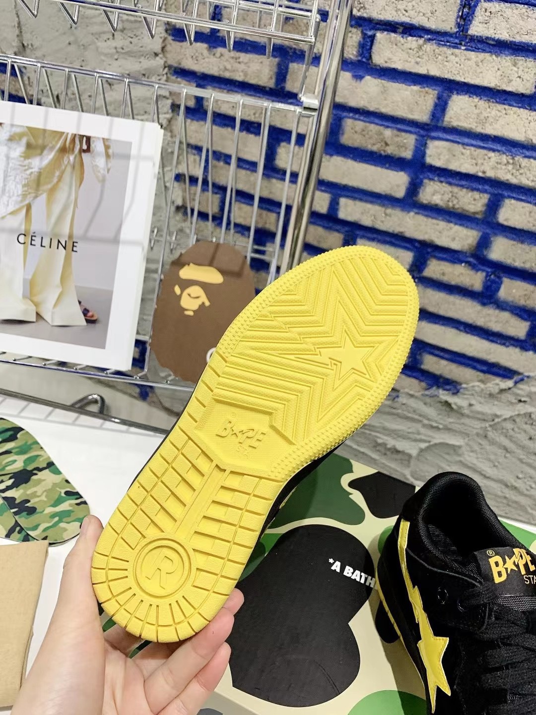 Men Women B*ape Top Sneaker