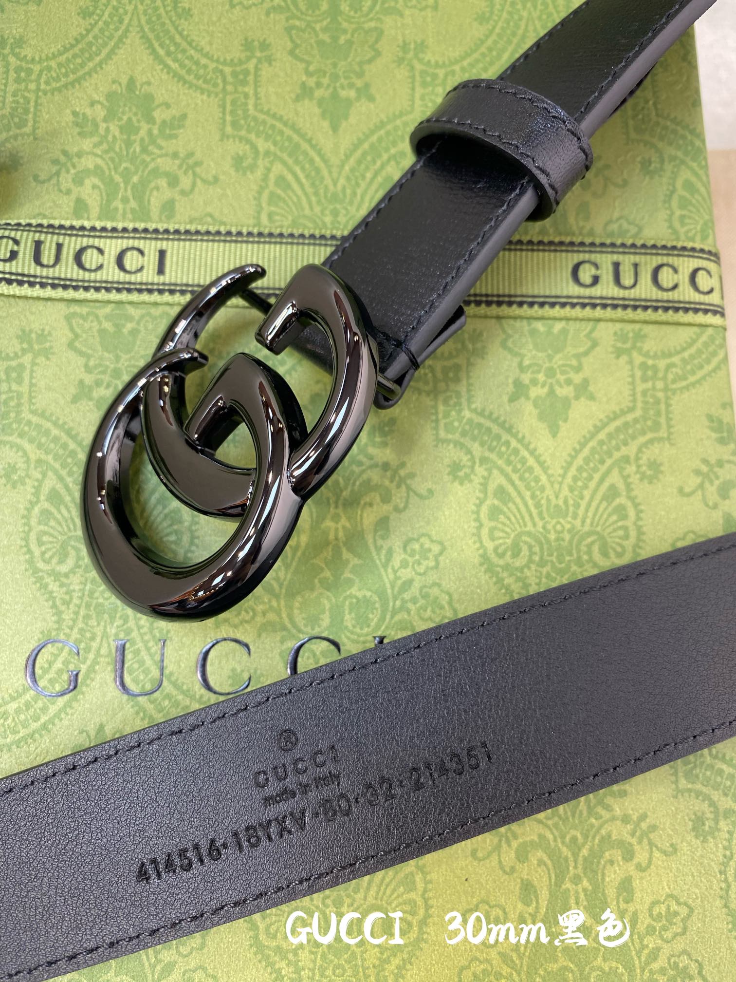 G*ucci Belts Top Quality 30MM