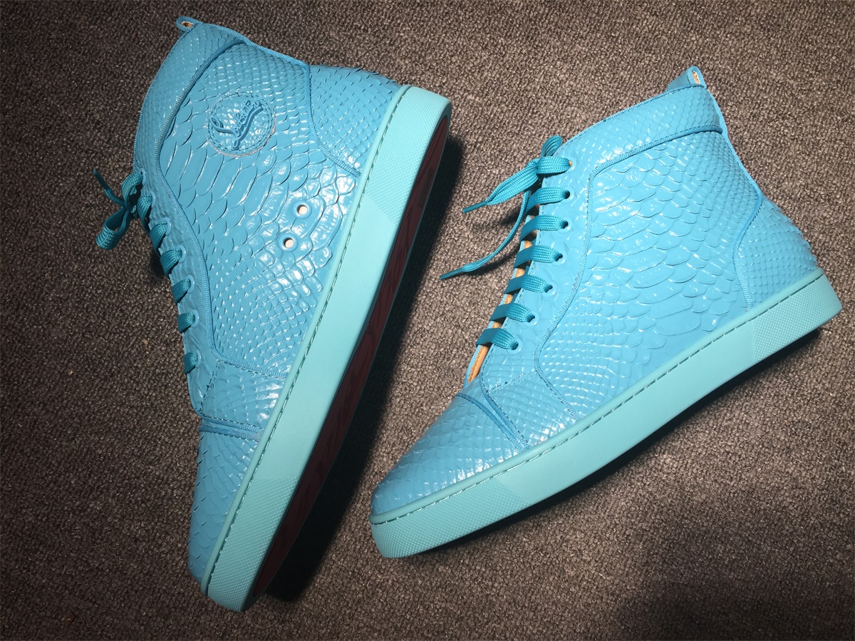 C*ristian L*uboutin Python Sneaker