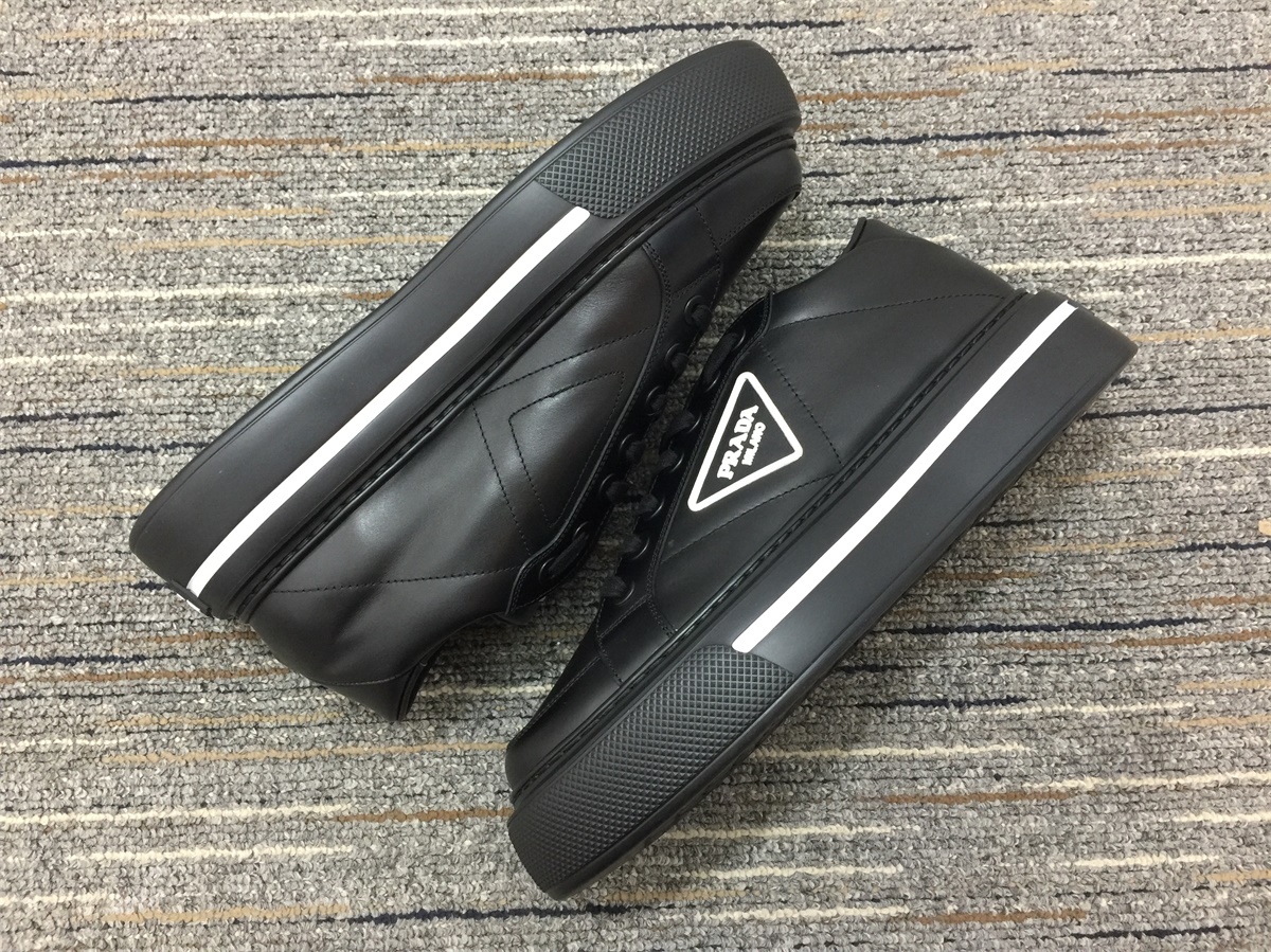 Men P*rada Top Sneakers