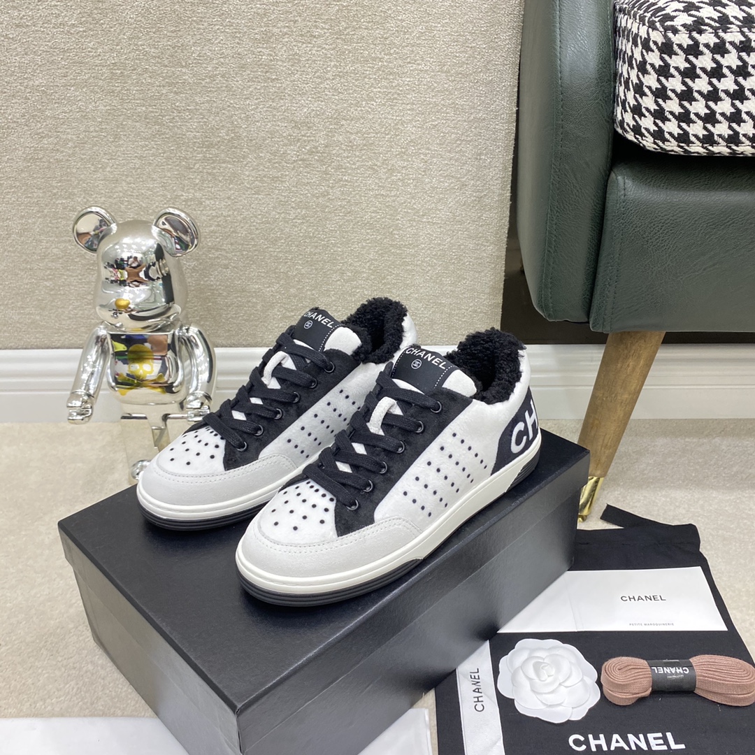 Women C*hanel Top Sneaker