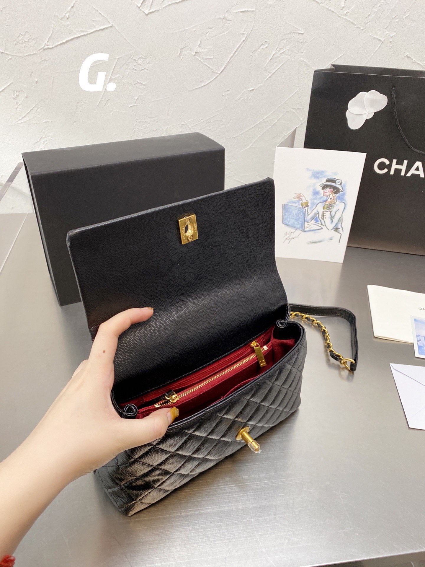 C*hanel Top Bag 24*13cm