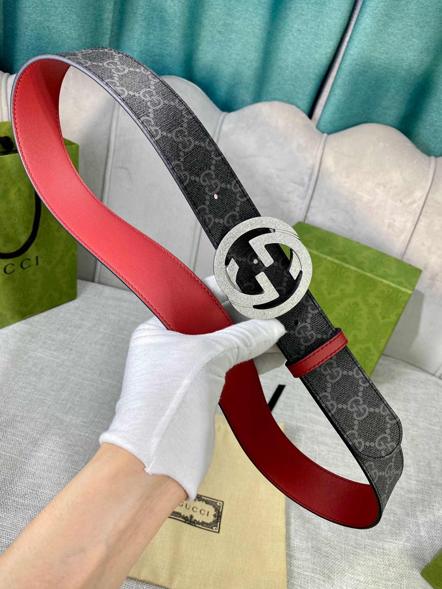 G*ucci Belts Top Version 40MM