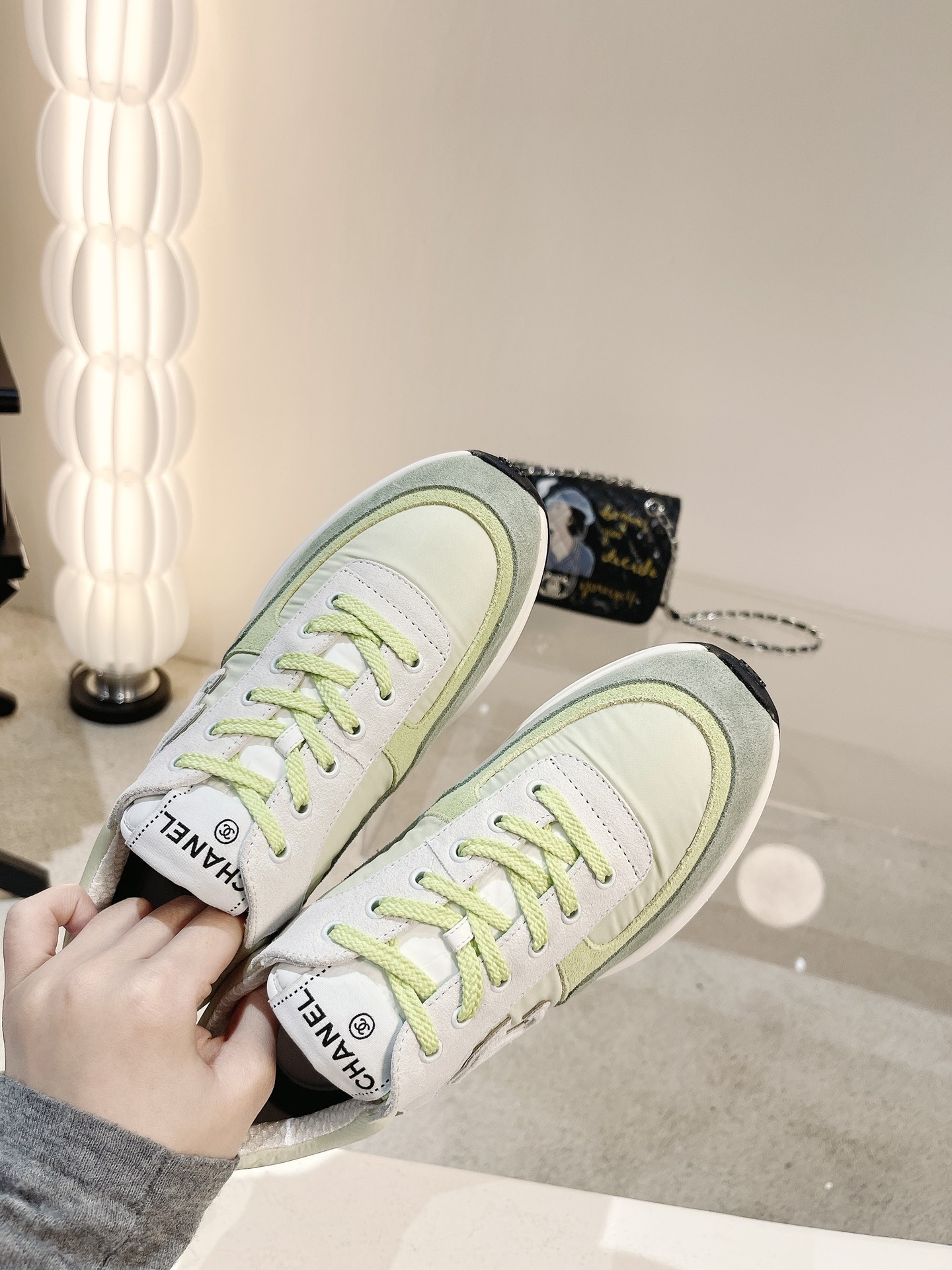 Women C*hanel Top Sneaker