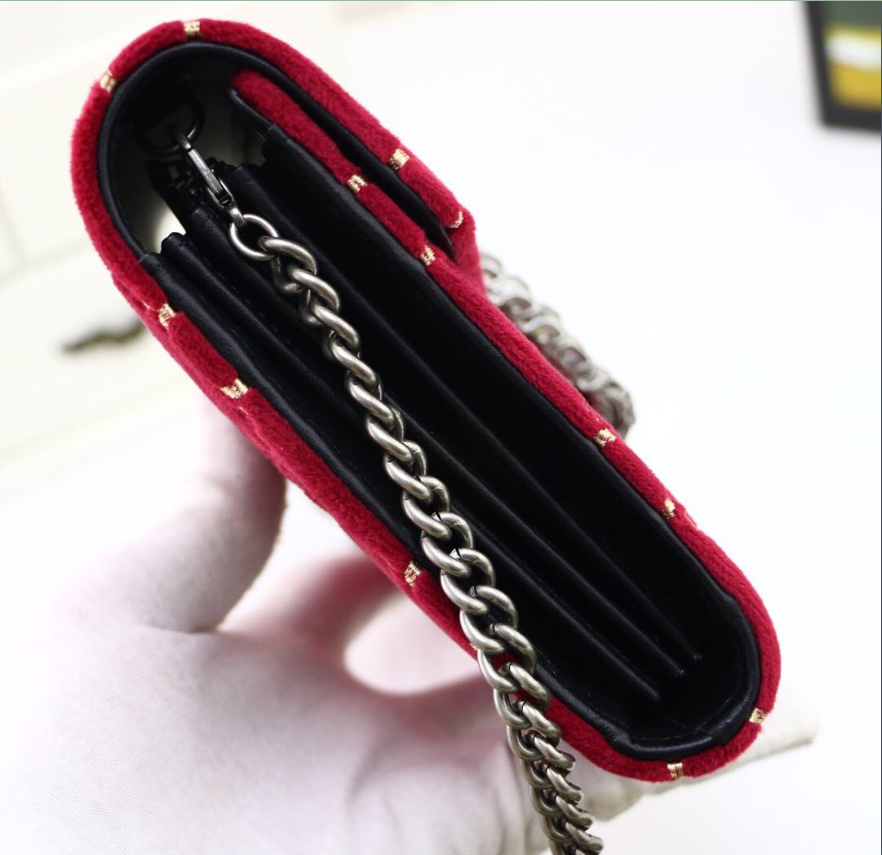 G*ucci Bag Top Quality 20*13.5*4CM