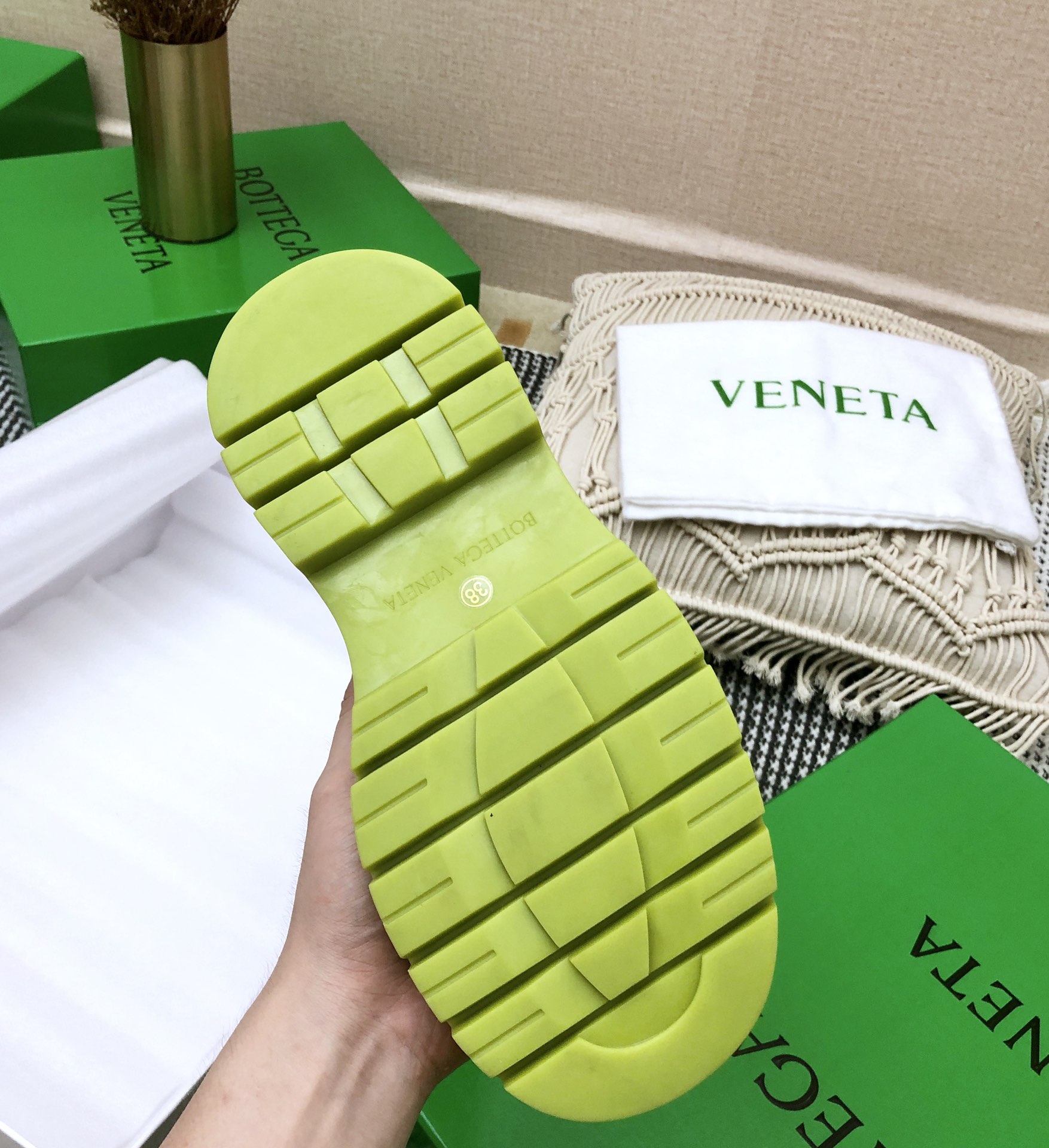 Men Women B*ottega V*eneta Top Sneakers