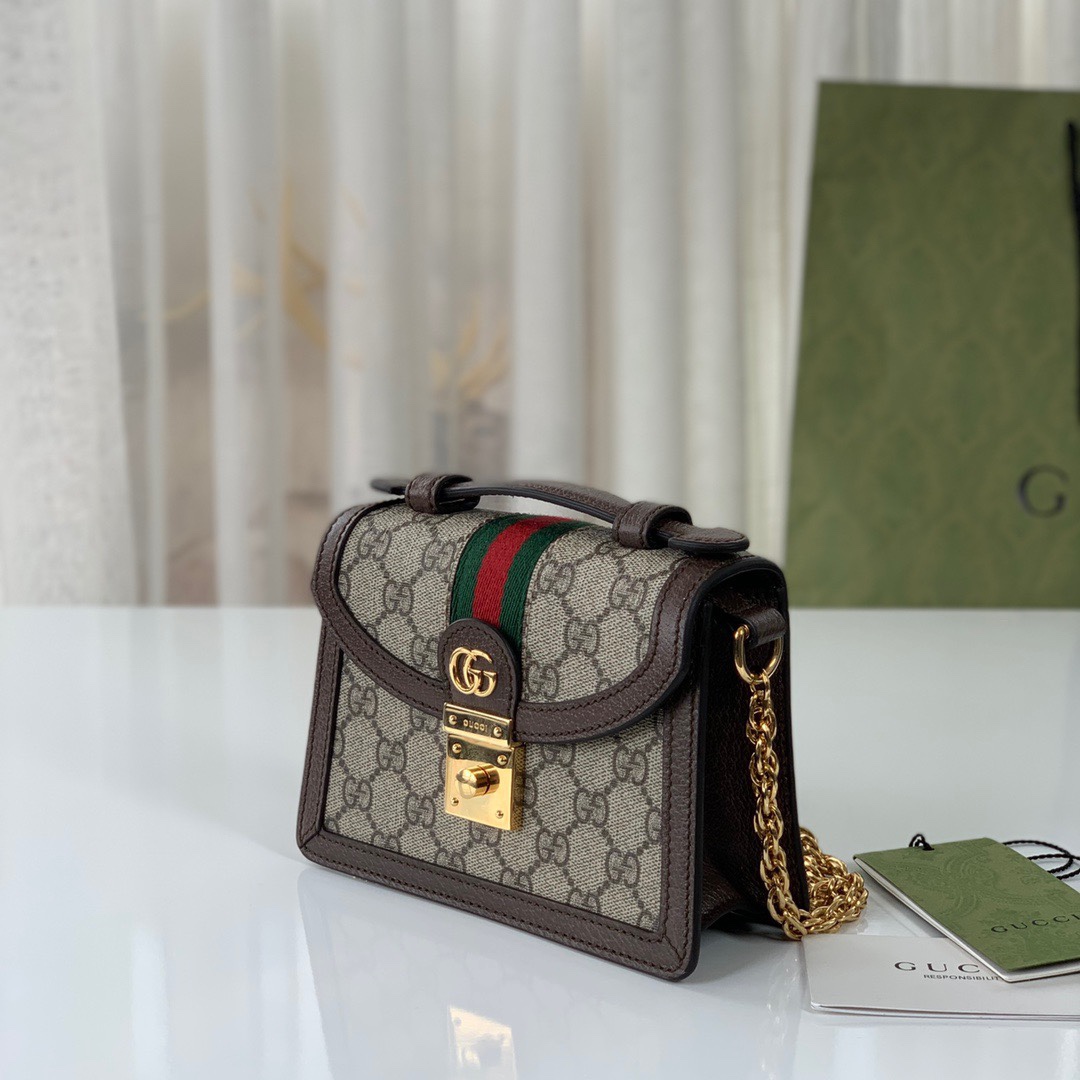 G*ucci Bag Top Quality 17.5*13*6CM