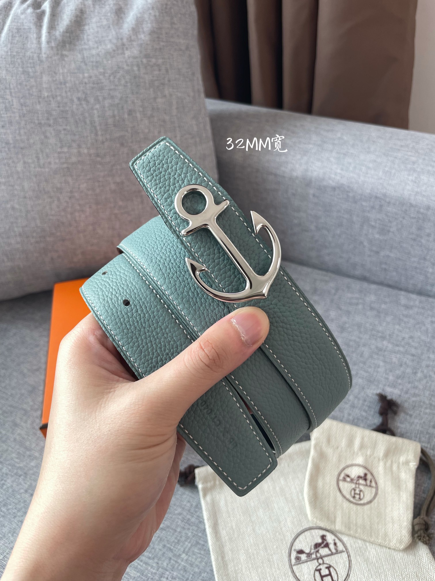 H*ermes Belts Top Quality 3.2CM