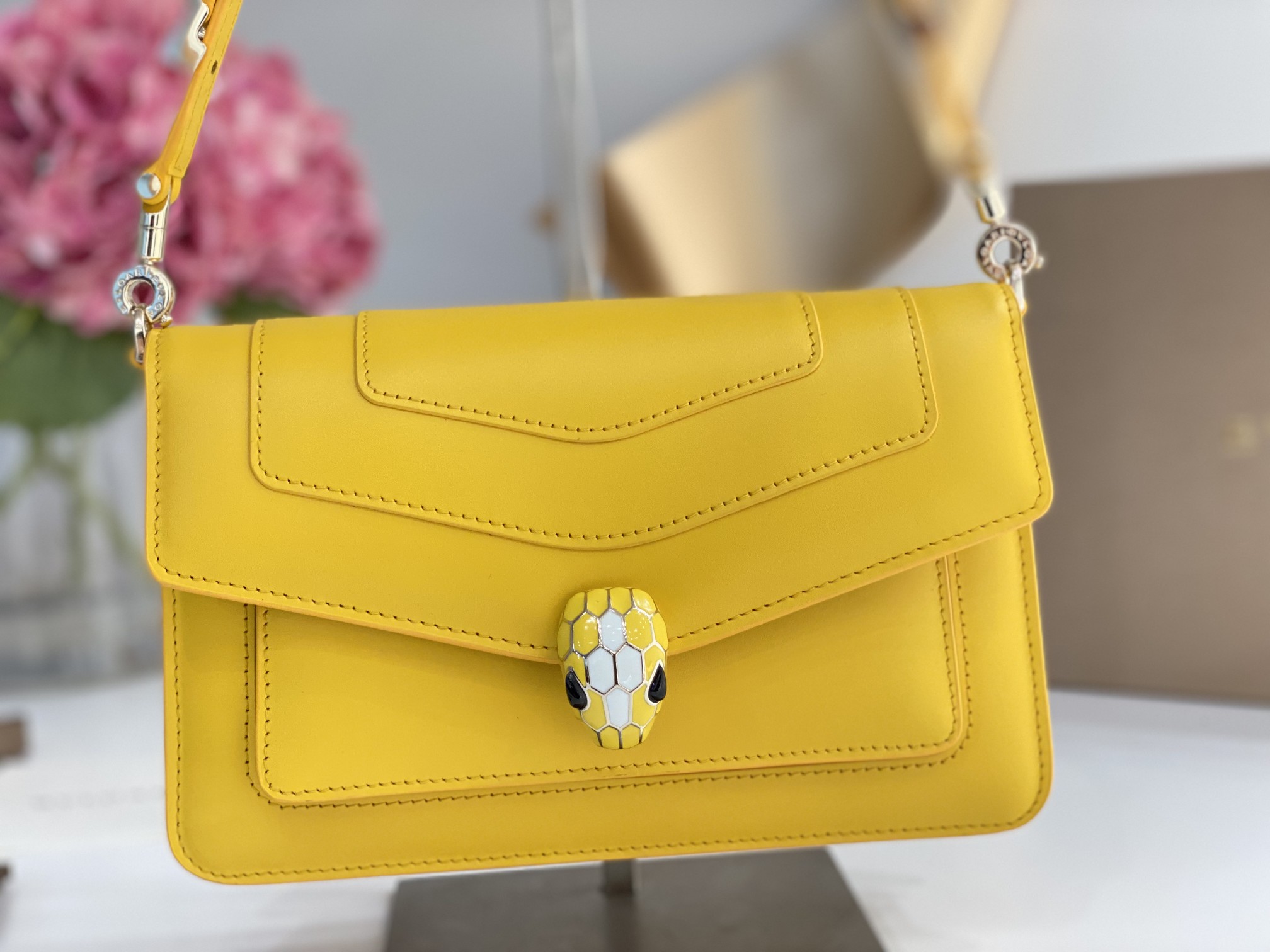 B*vlgari Bag Top Quality 22*15*4.5CM