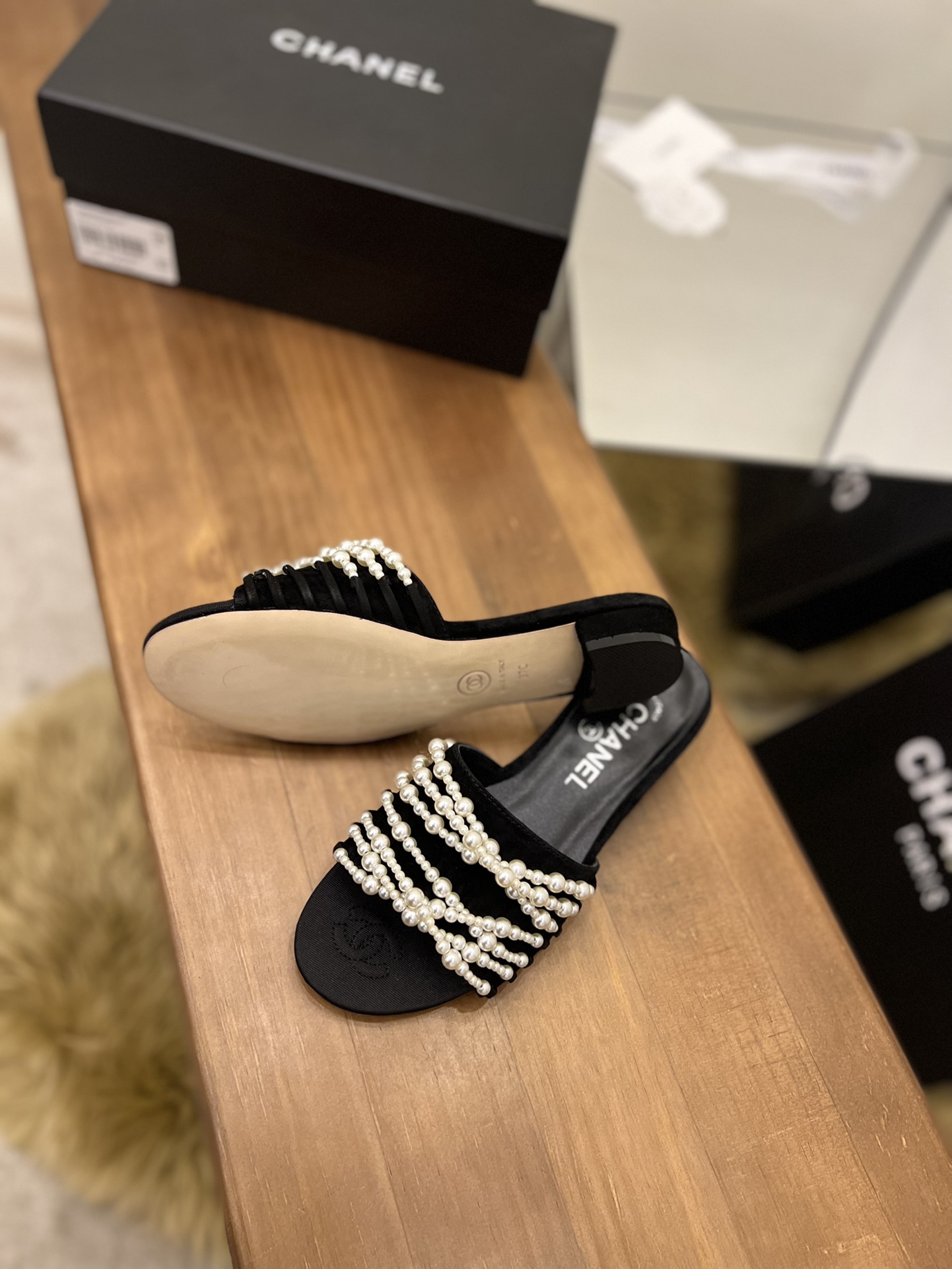 Women C*hanel Top Sandals