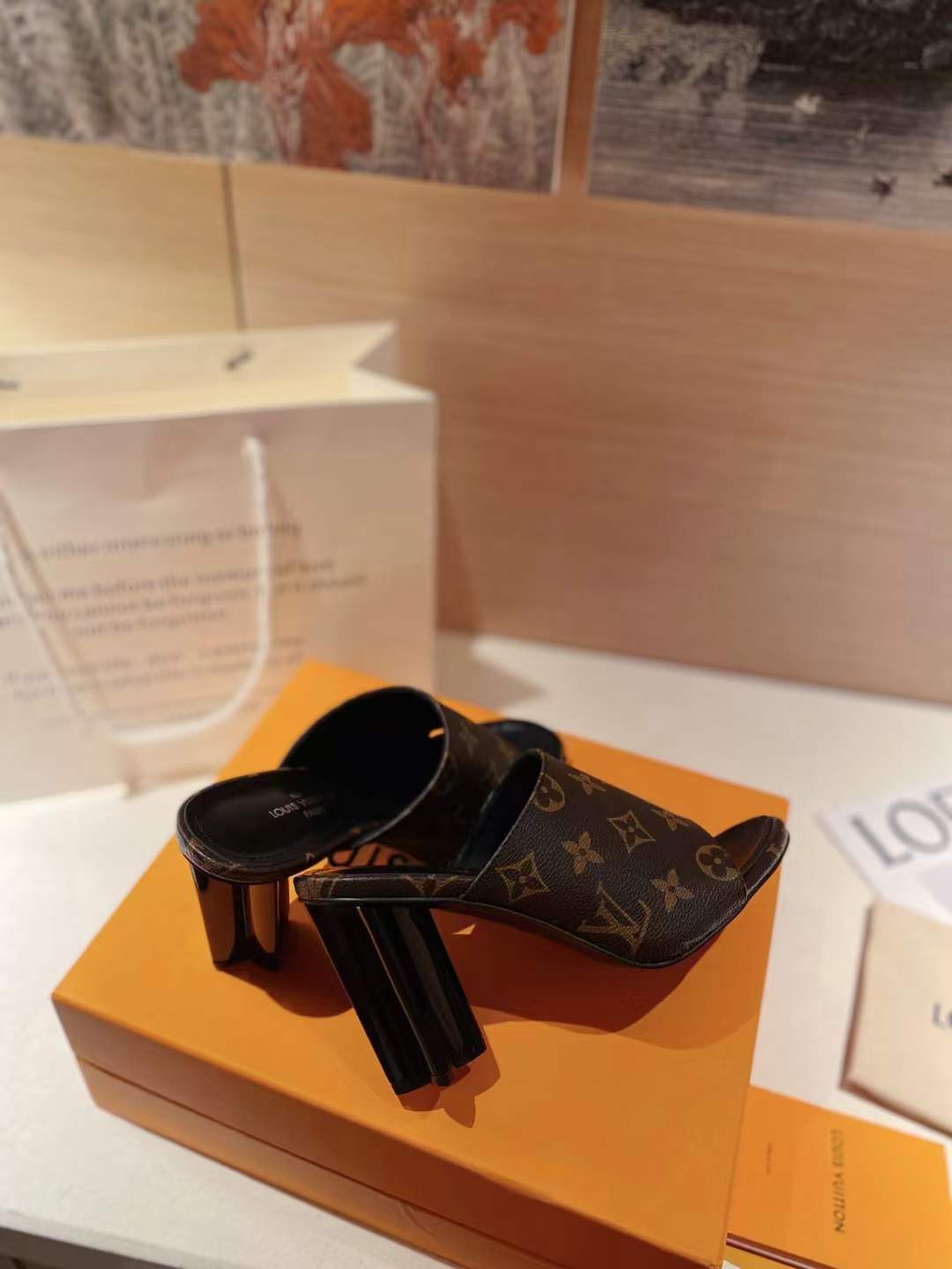 Women L*ouis V*uitton Top Slippers