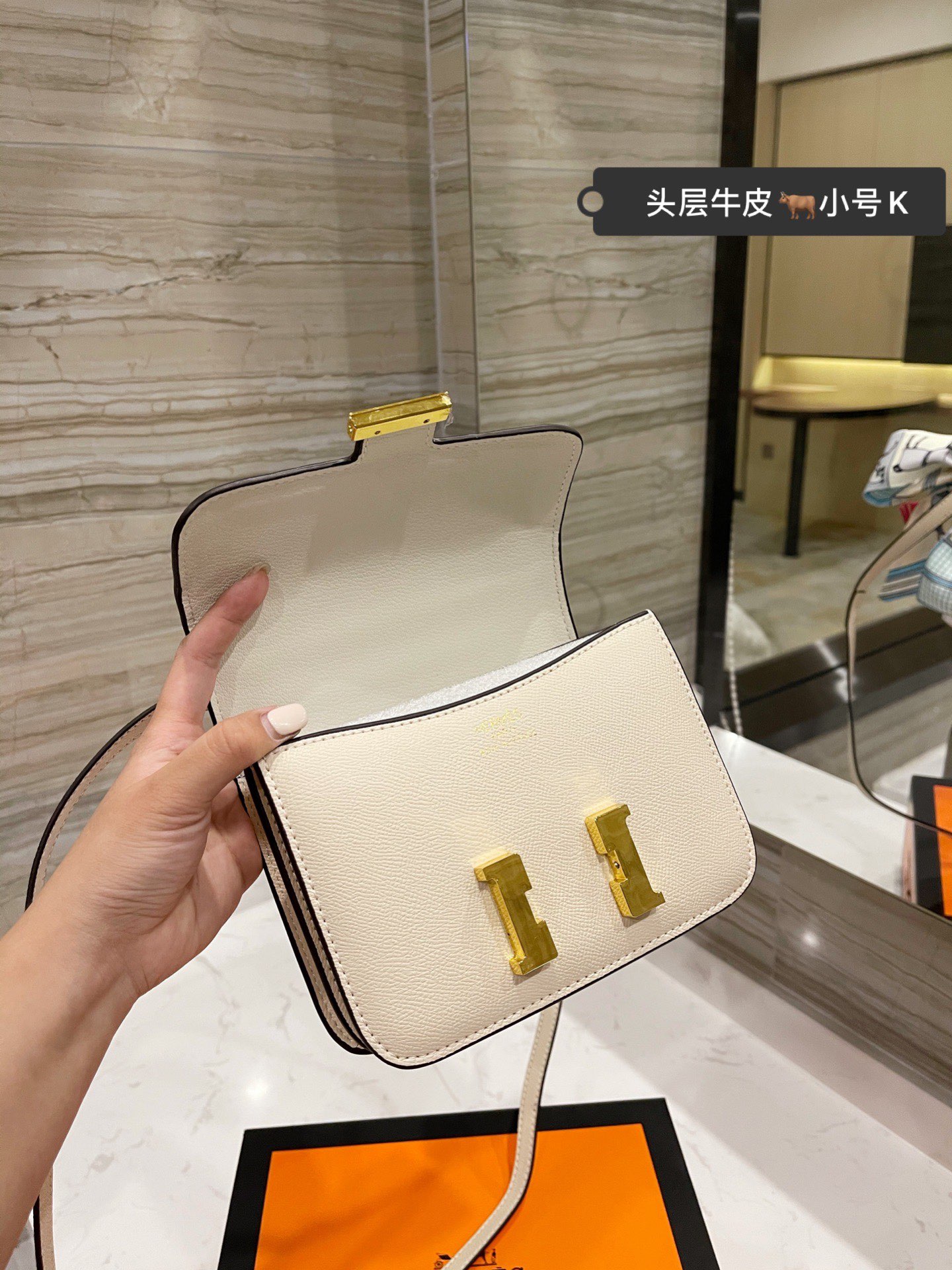 H*ermes Top Bag 18*13CM