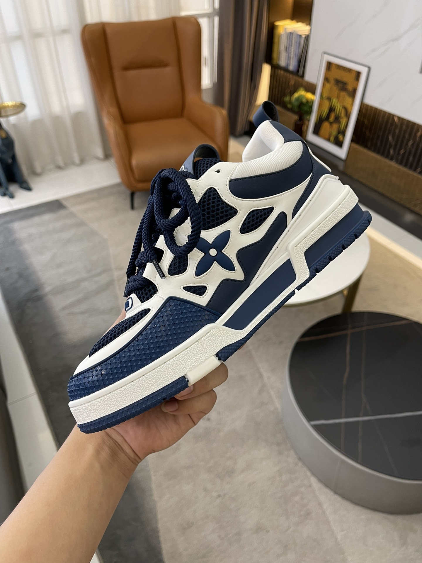 Men Women L*ouis V*uitton Top Sneakers