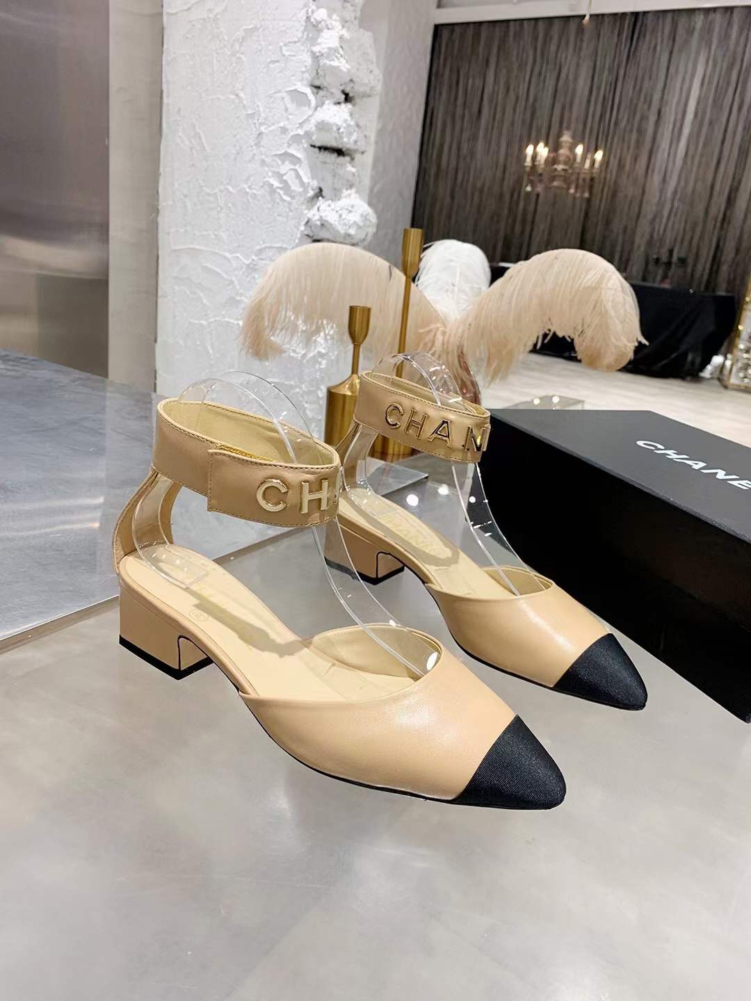 Women C*hanel Top Sandals