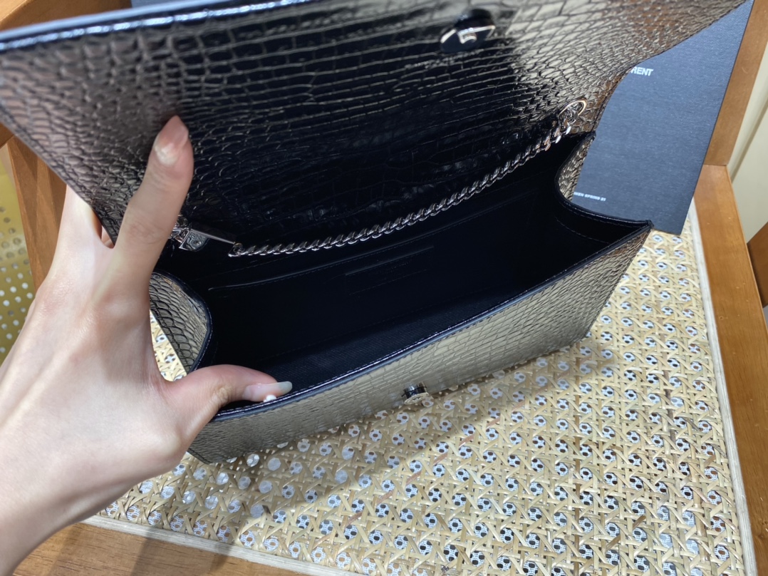 Y*SL Bag Top Quality 24*14.5*5.5 cm