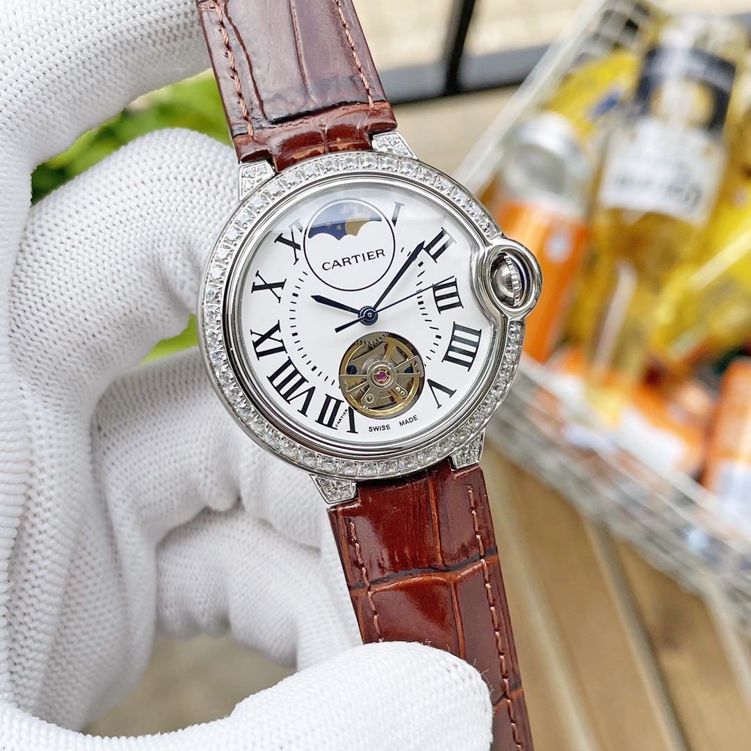 C*artier Watches Top Quality 36*10mm ()