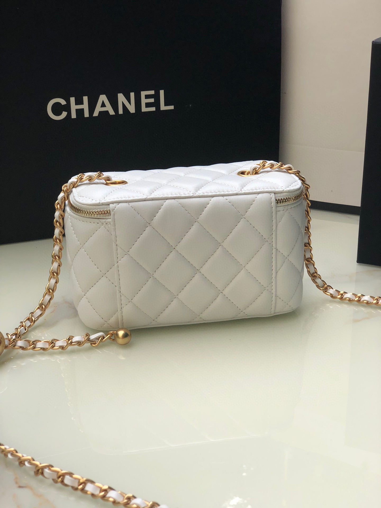 C*hanel Top Bag 17*9.5*8CM