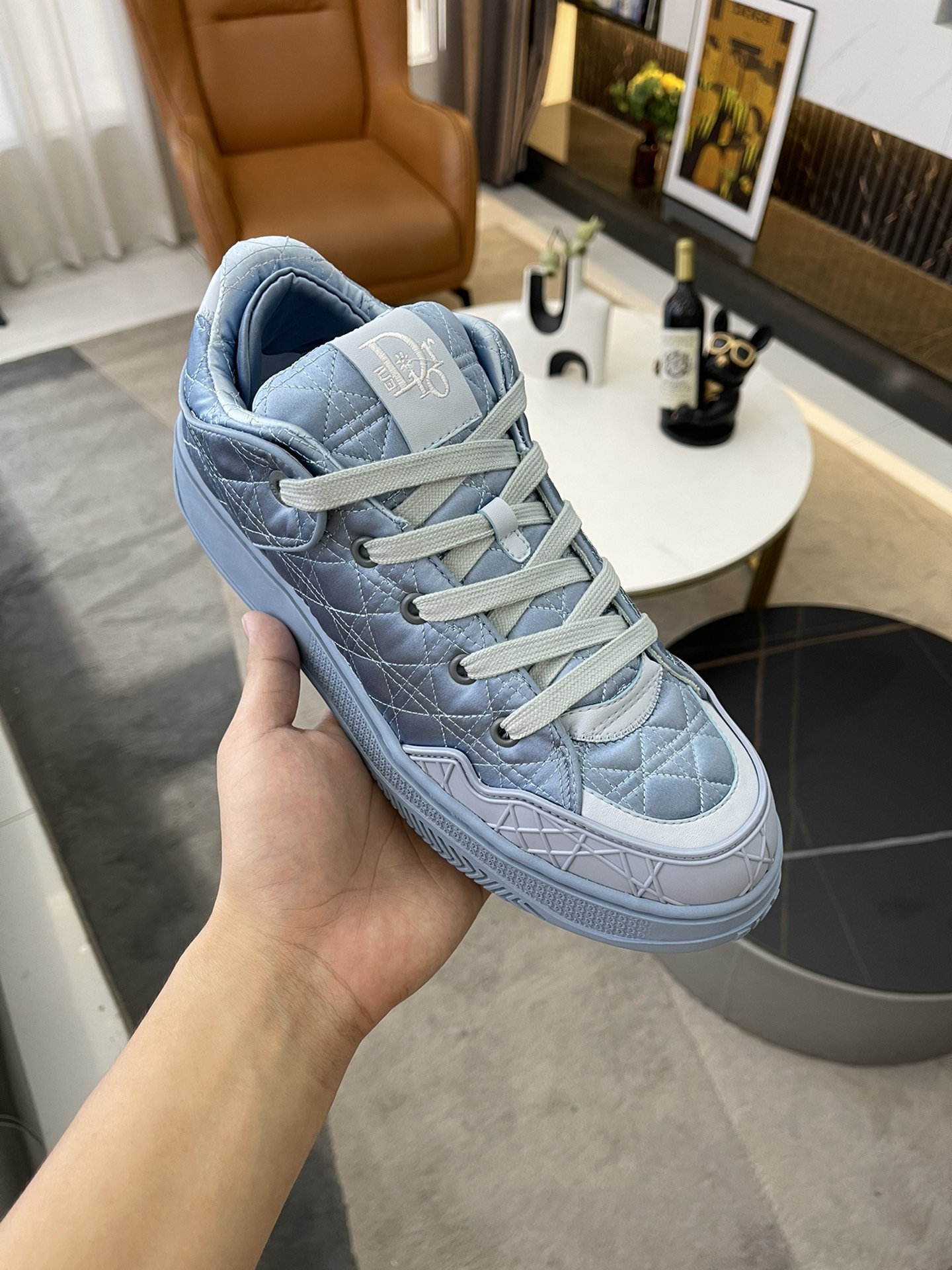 Men Women D*ior Top Sneakers