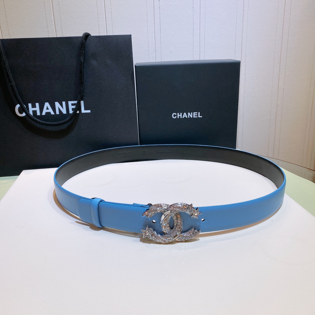 C*hanel Belts Top Quality 30MM